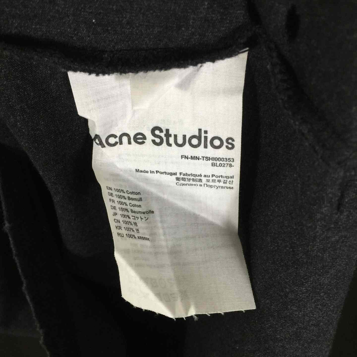 Acne Studios Relaxed Fit Logo T-shirt - 
