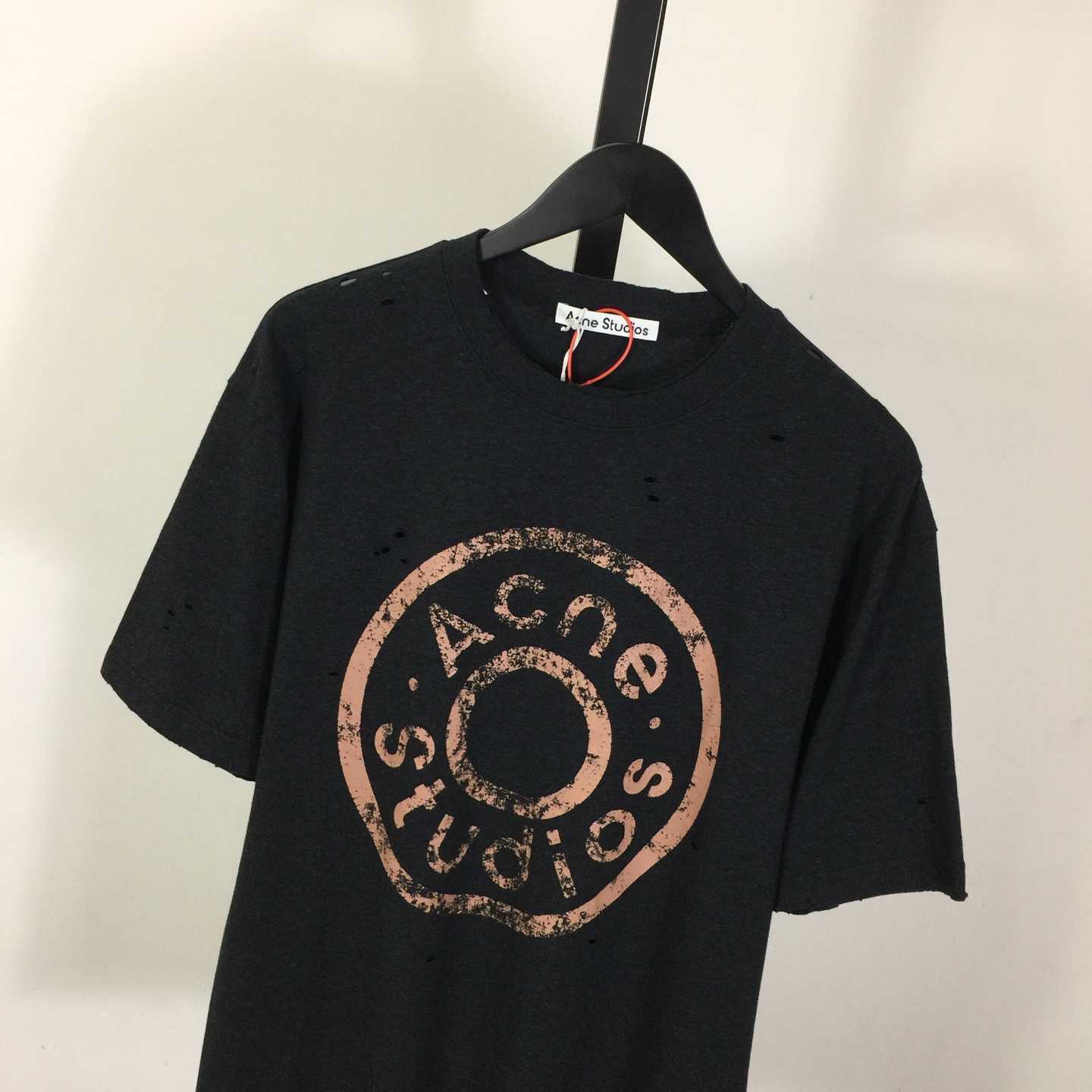 Acne Studios Relaxed Fit Logo T-shirt - 