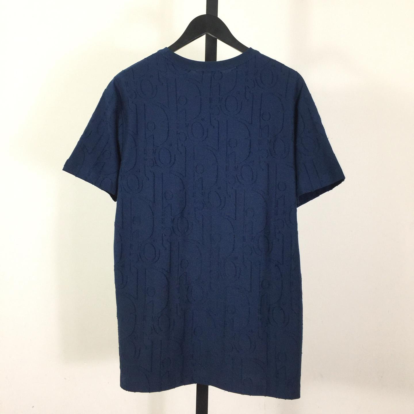 Dior Oblique T-Shirt, Relaxed Fit  - DesignerGu