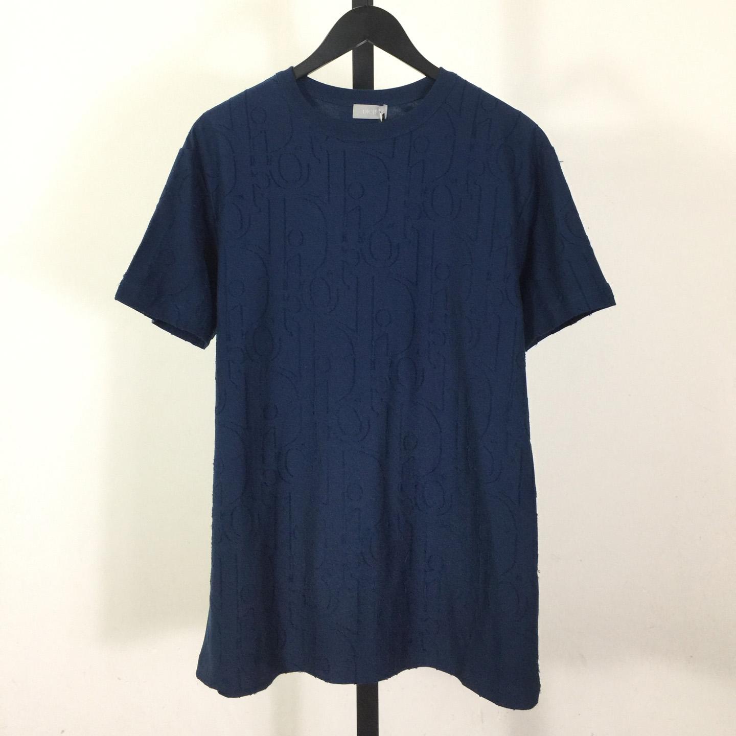 Dior Oblique T-Shirt, Relaxed Fit  - DesignerGu
