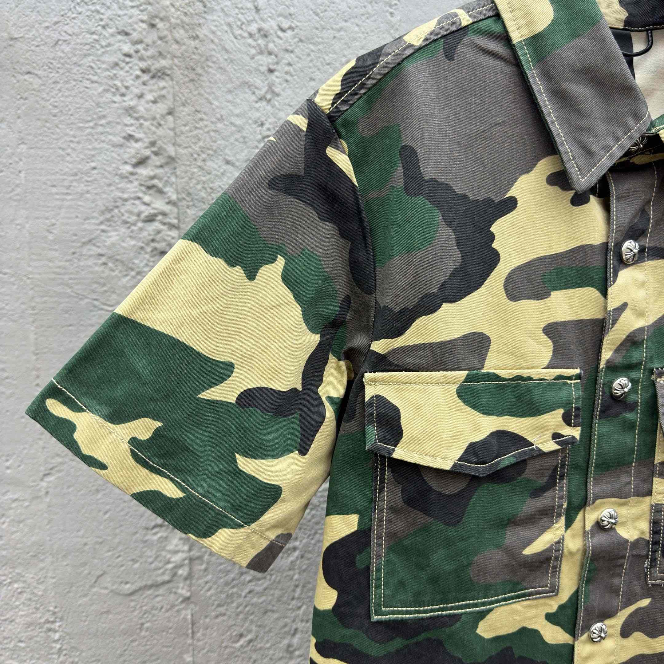 Chrome Hearts Sex Records Button Up Shirt - DesignerGu