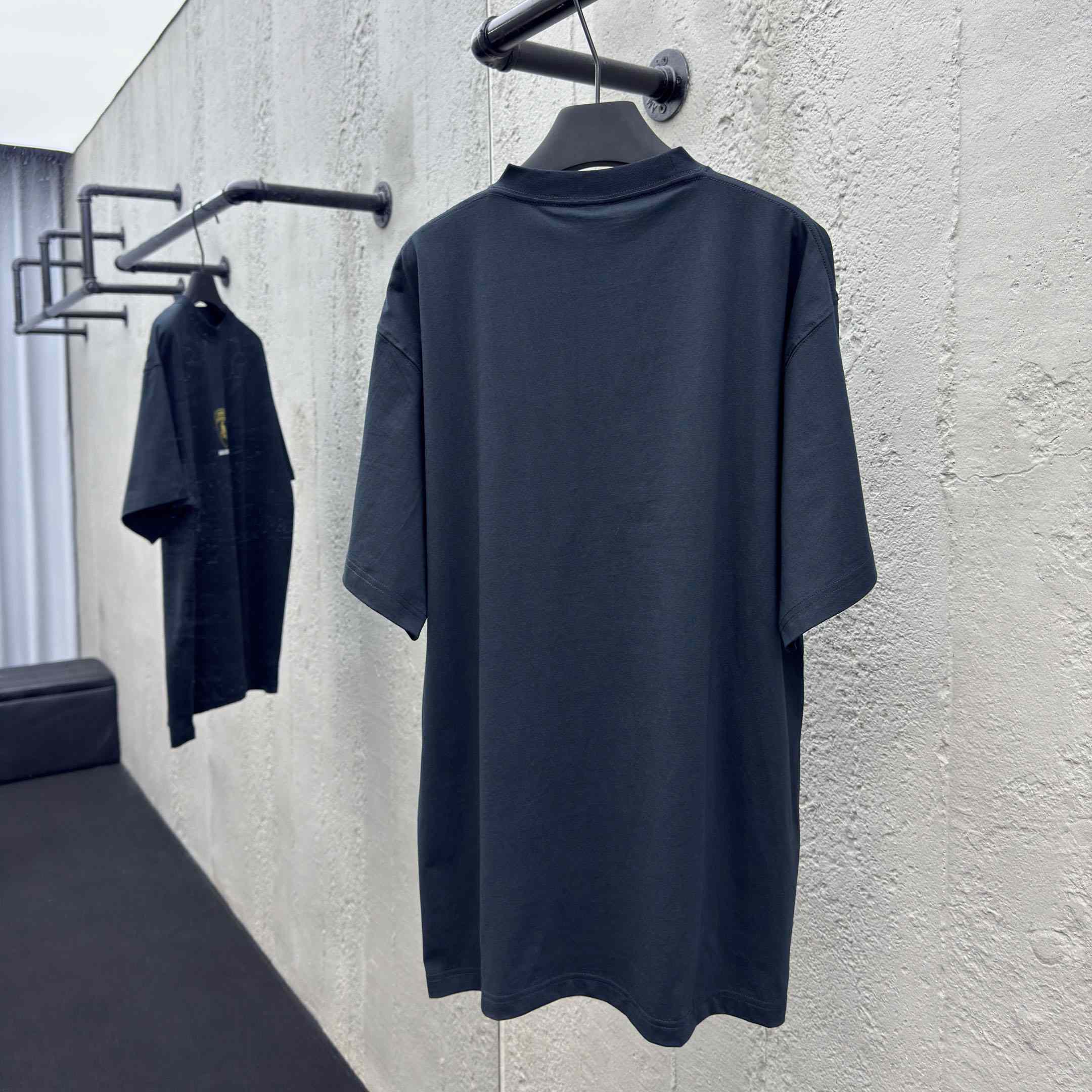 Balenciaga I Automobili Lamborghini Oversized T-Shirt inFaded Black  - DesignerGu