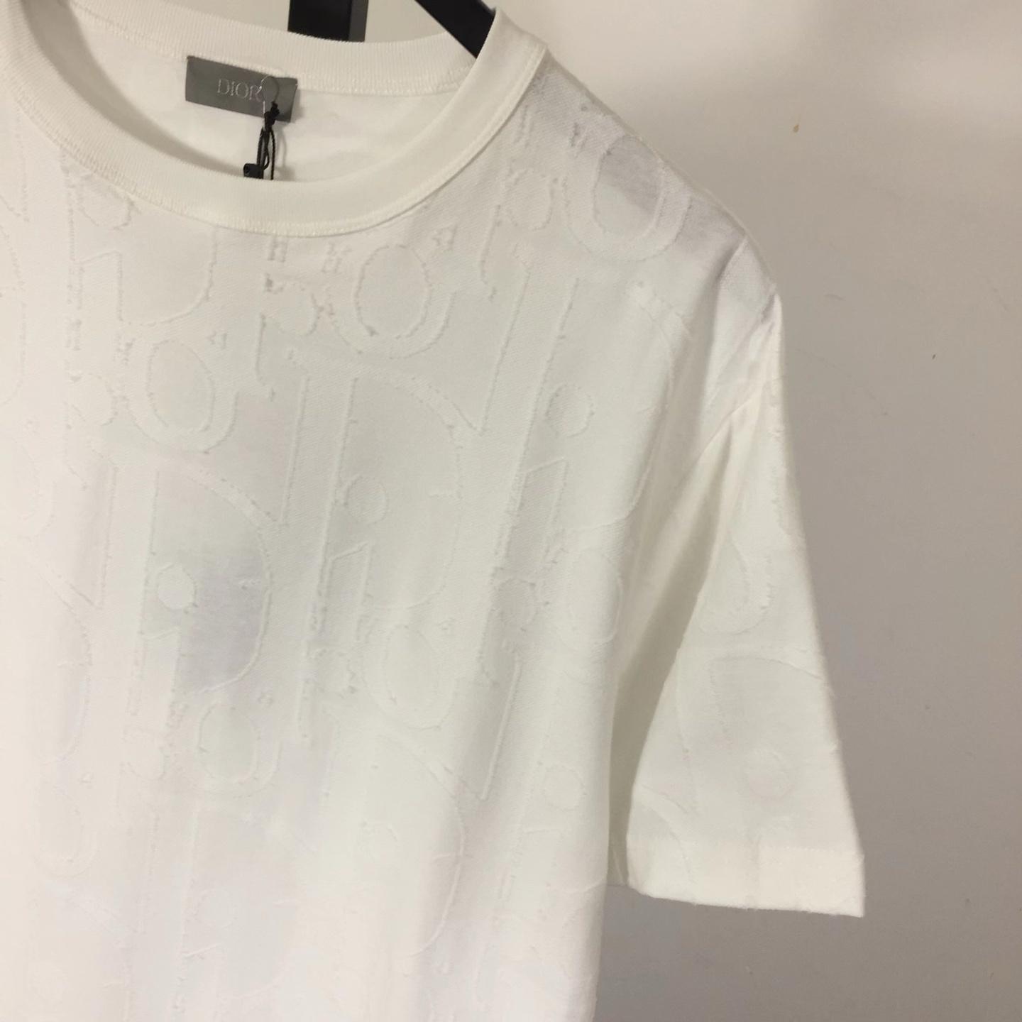 Dior Oblique T-Shirt, Relaxed Fit  - DesignerGu