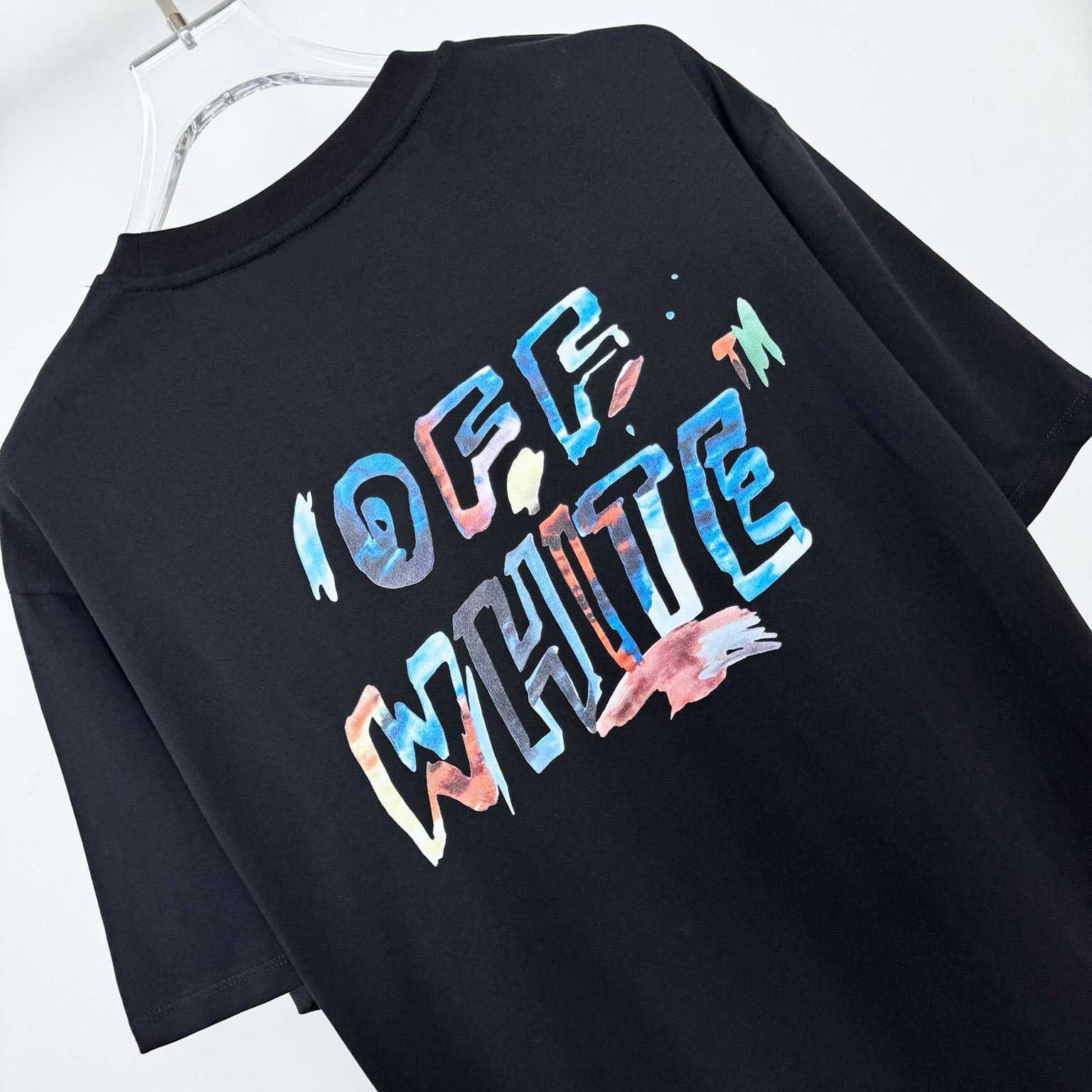 Off-White Watercolor Arrow T-Shirt - DesignerGu