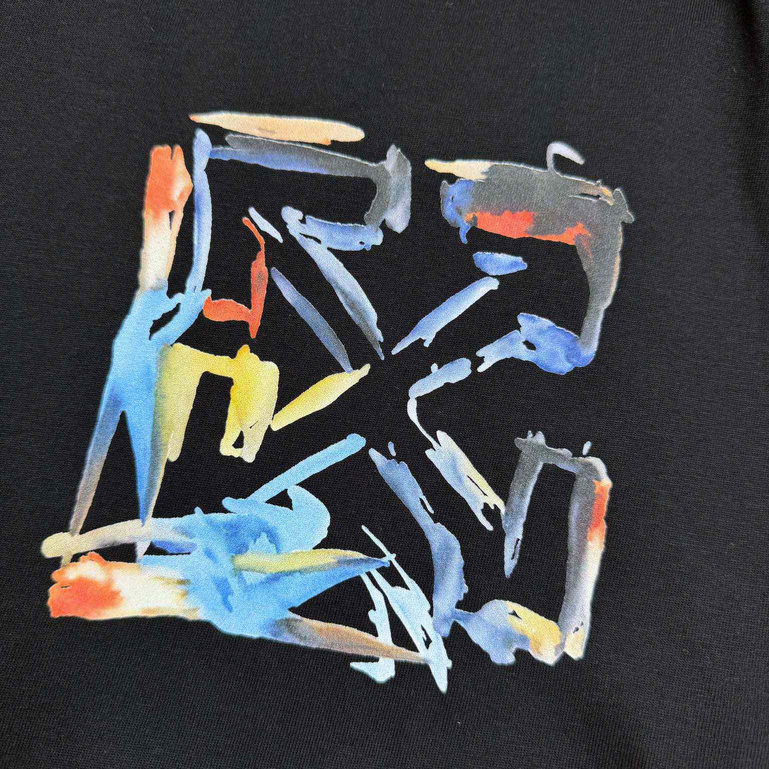 Off-White Watercolor Arrow T-Shirt - DesignerGu