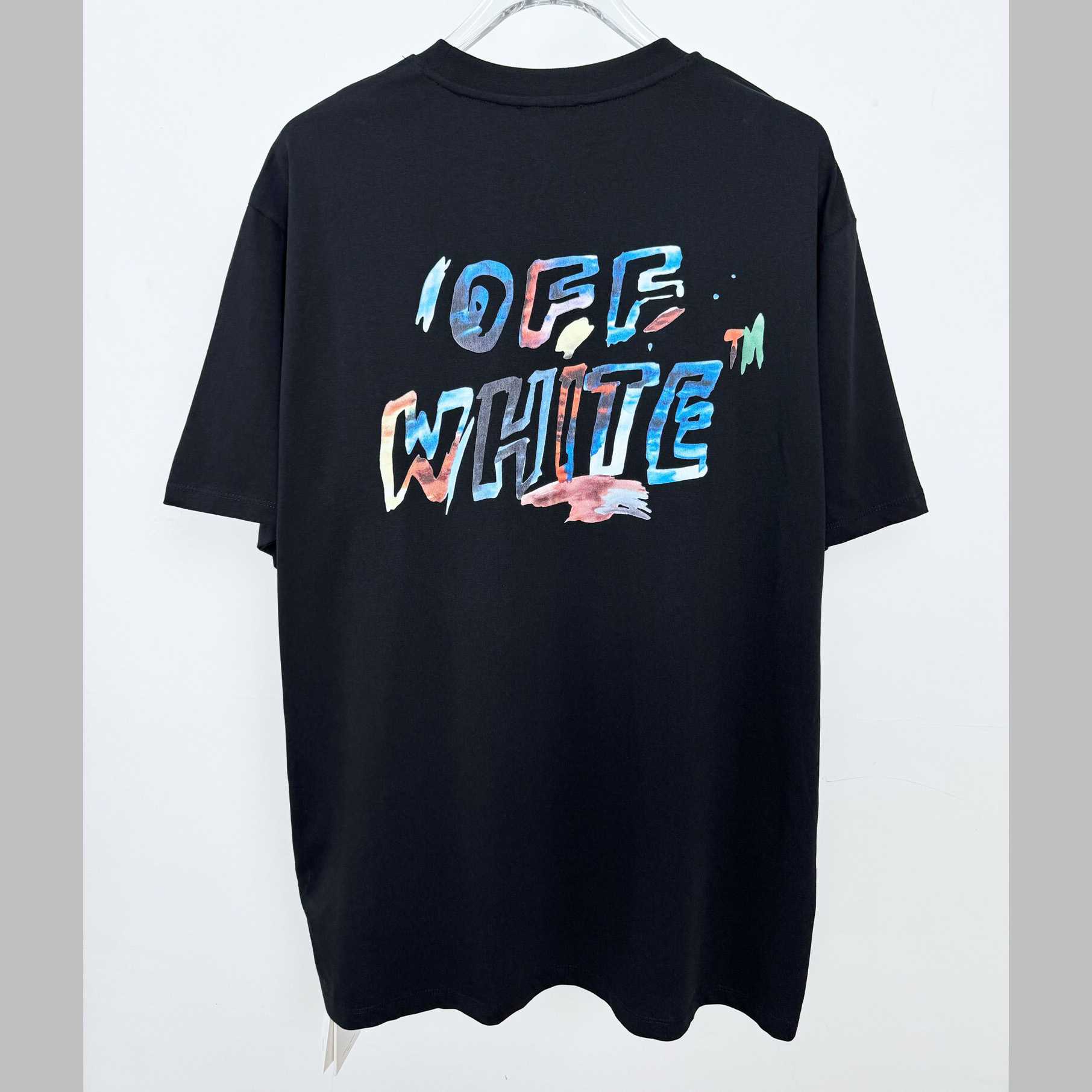 Off-White Watercolor Arrow T-Shirt - DesignerGu