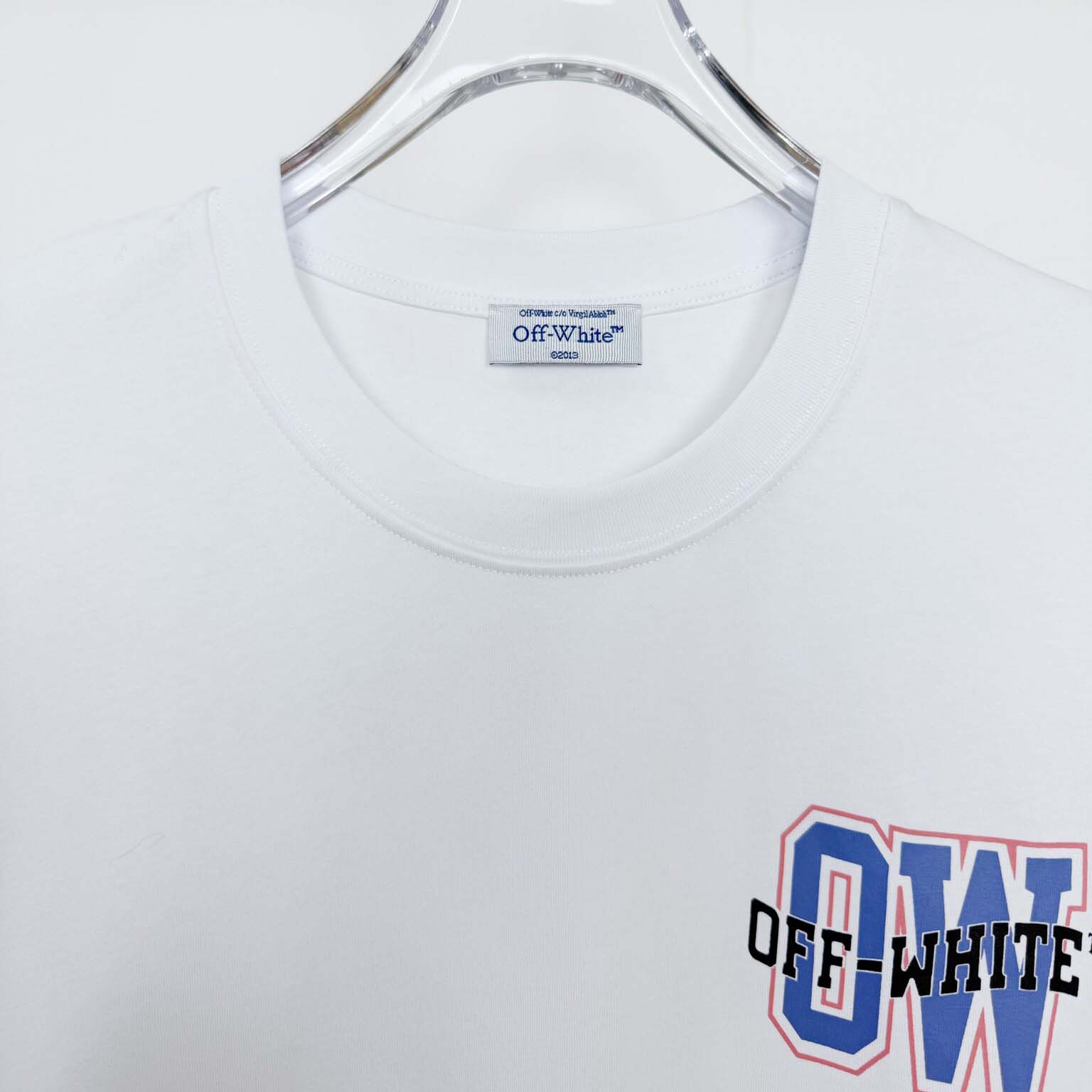 Off White Varsity Arrow T-Shirt - DesignerGu