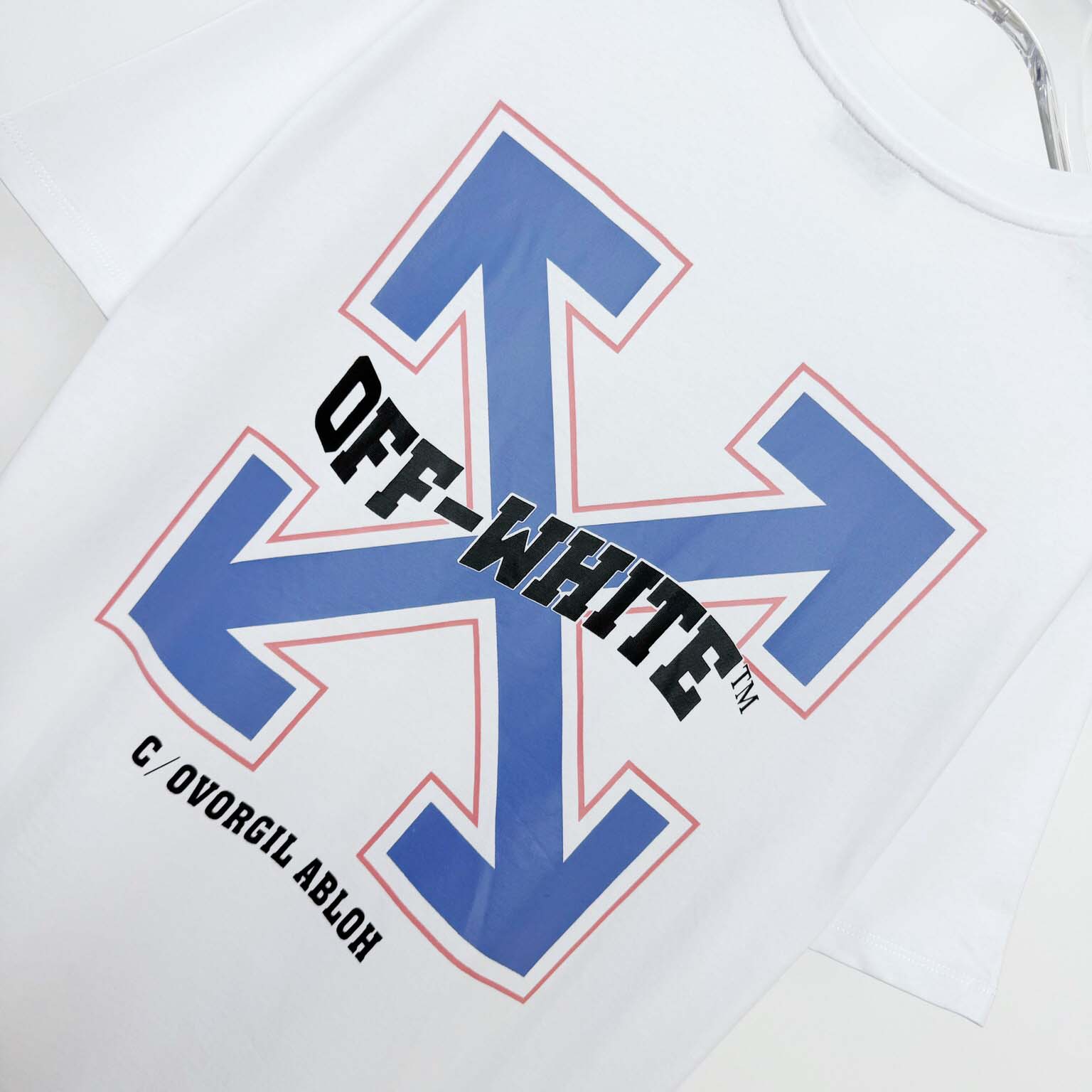 Off White Varsity Arrow T-Shirt - DesignerGu