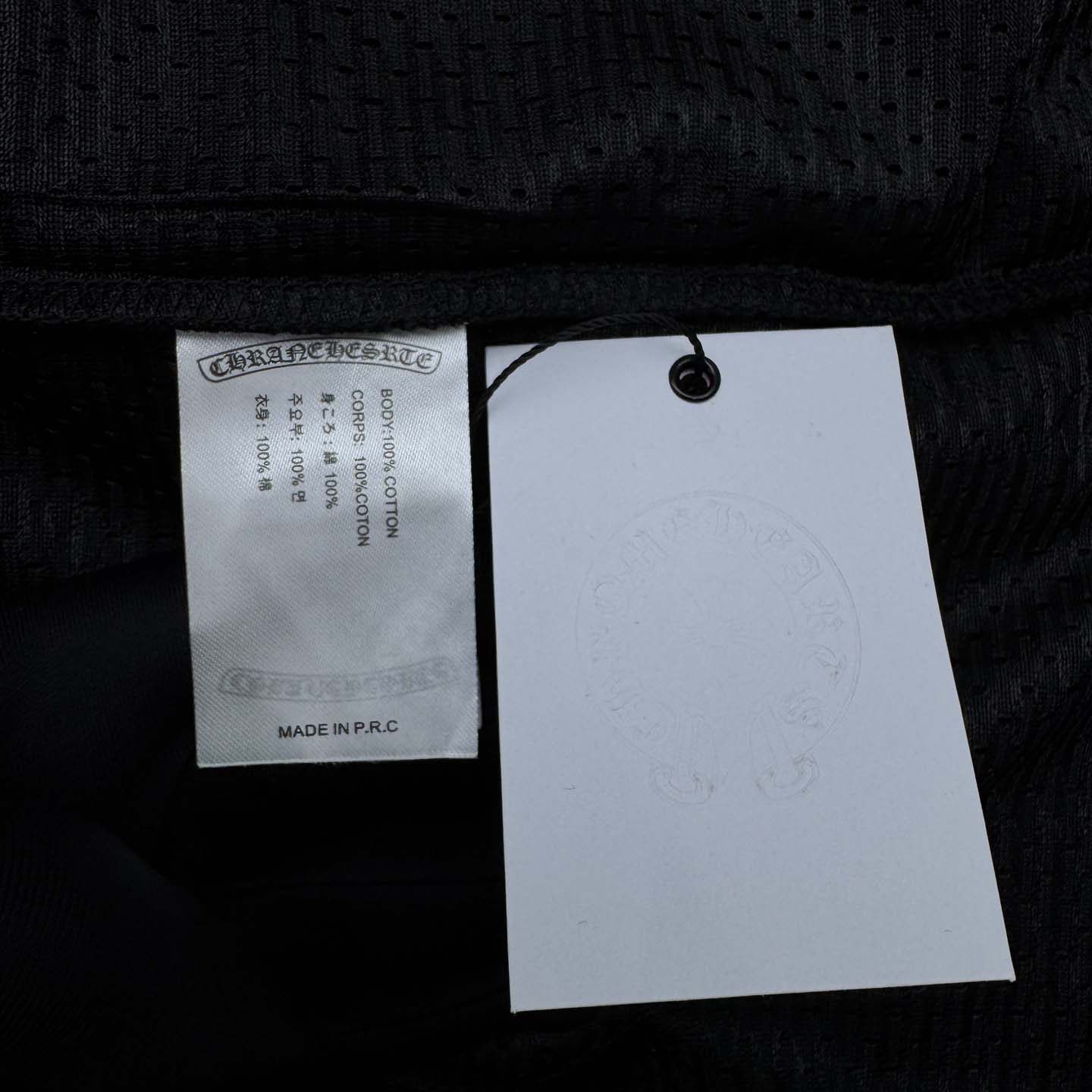 Chrome Hearts Stadium Mesh Short Sleeve Jersey Black - DesignerGu