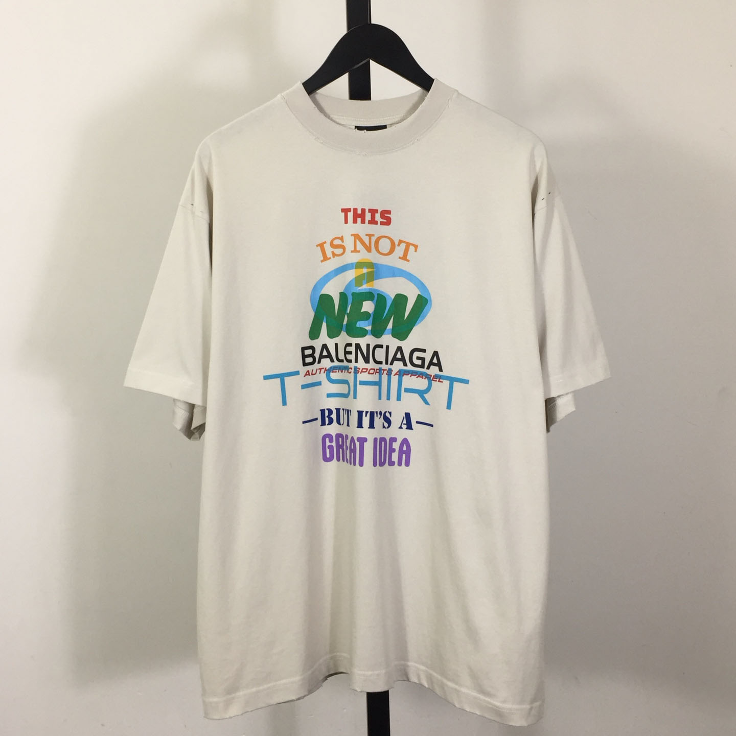 Balenciaga Cotton T-Shirt  - DesignerGu