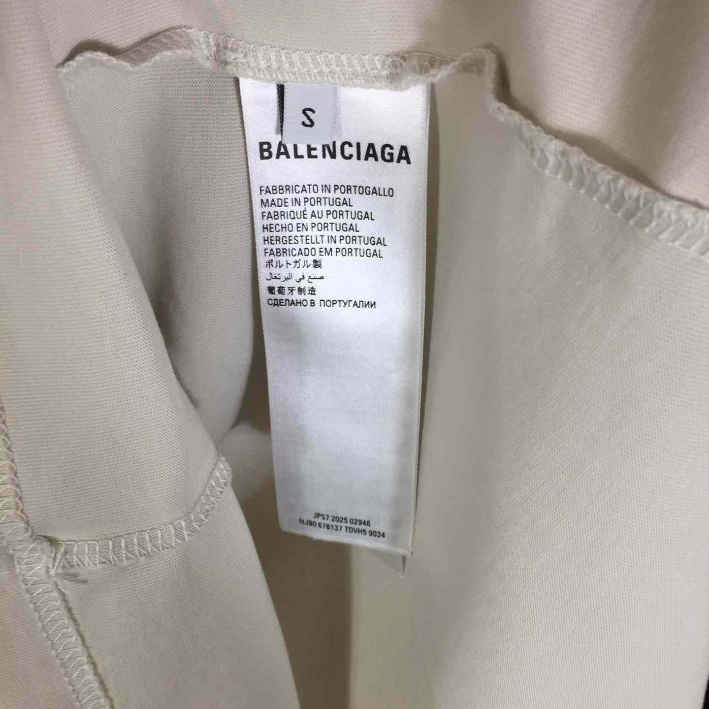 Balenciaga Cotton T-Shirt  - DesignerGu