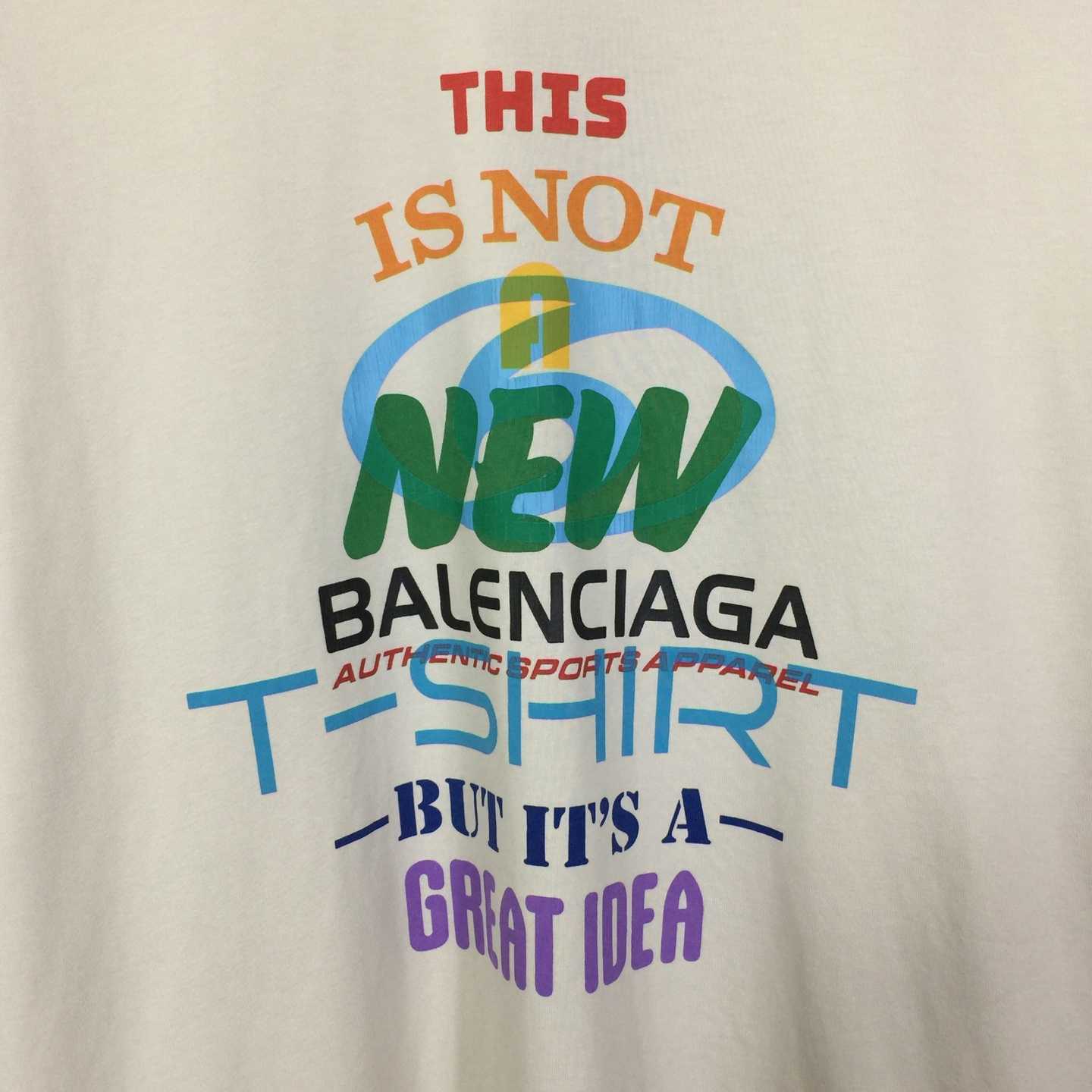 Balenciaga Cotton T-Shirt  - DesignerGu