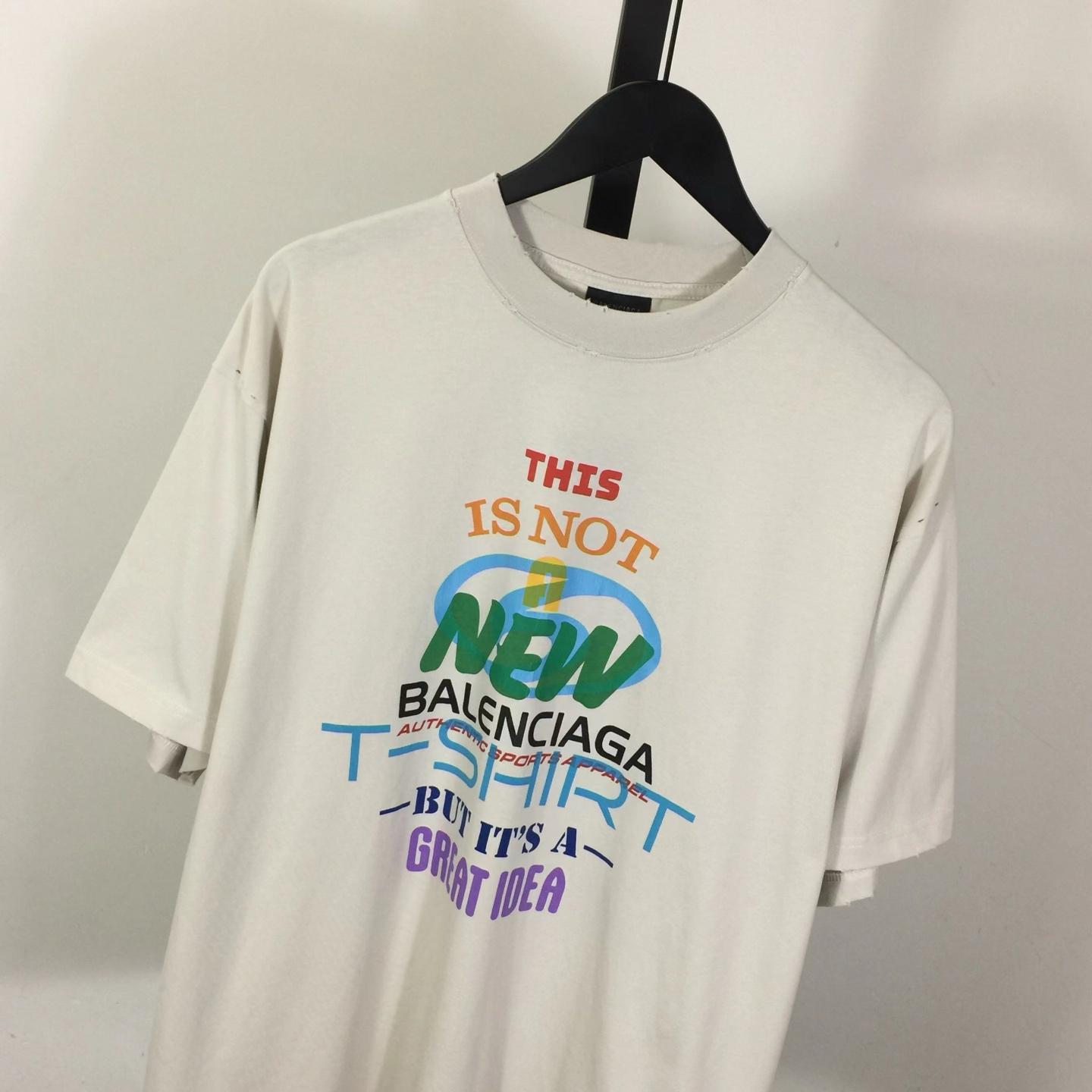 Balenciaga Cotton T-Shirt  - DesignerGu