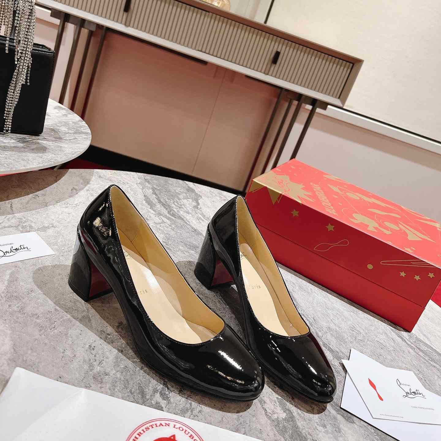 Christian Louboutin Simple 55 Patent Leather Pumps (50% Off Sale) xz723 - DesignerGu