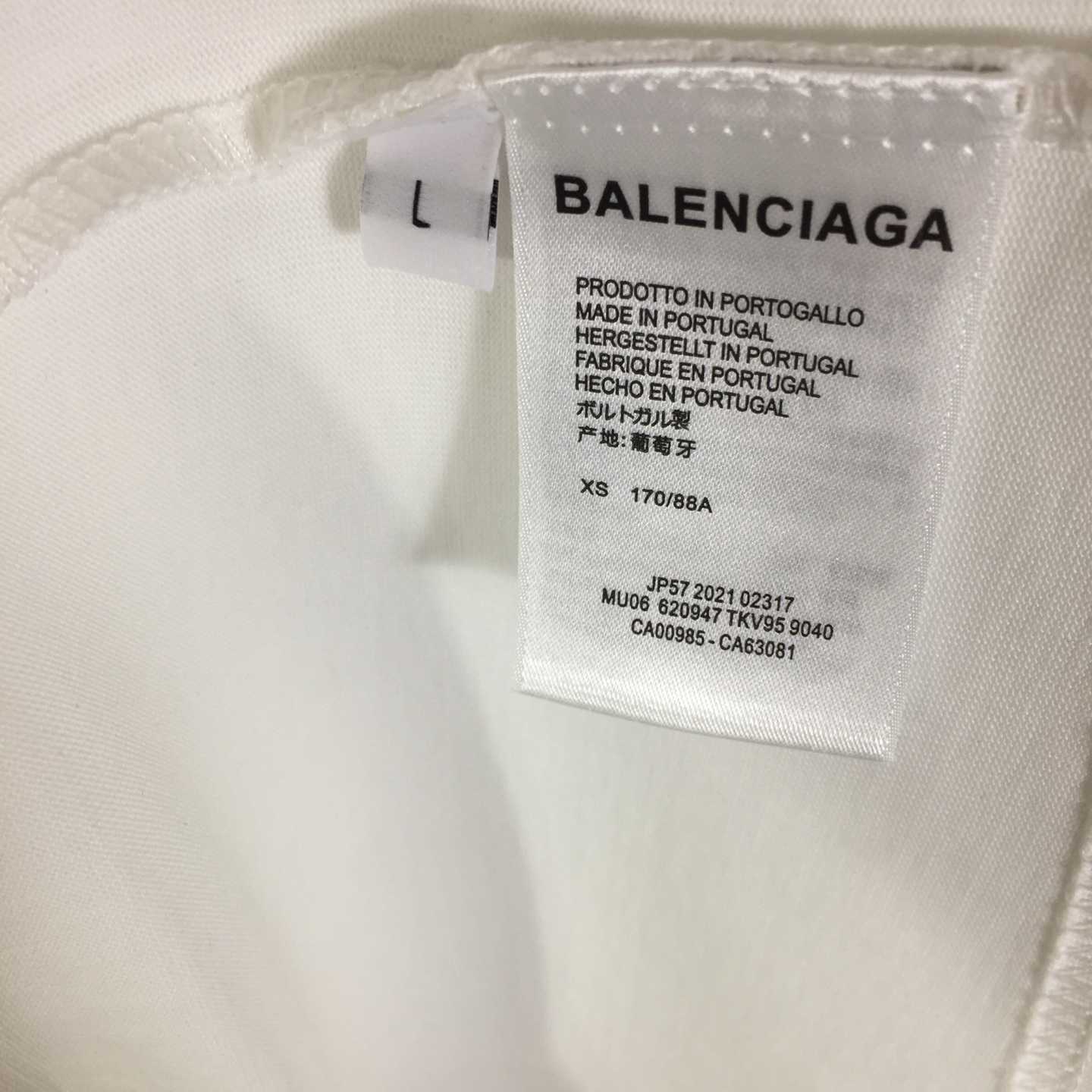 Balenciaga Cotton T-Shirt  - DesignerGu