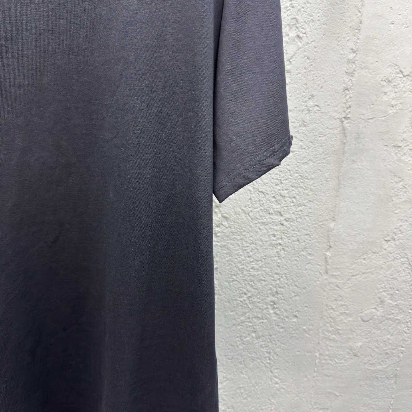Balenciaga Security Tape Logo T-Shirt Oversized In Black - DesignerGu