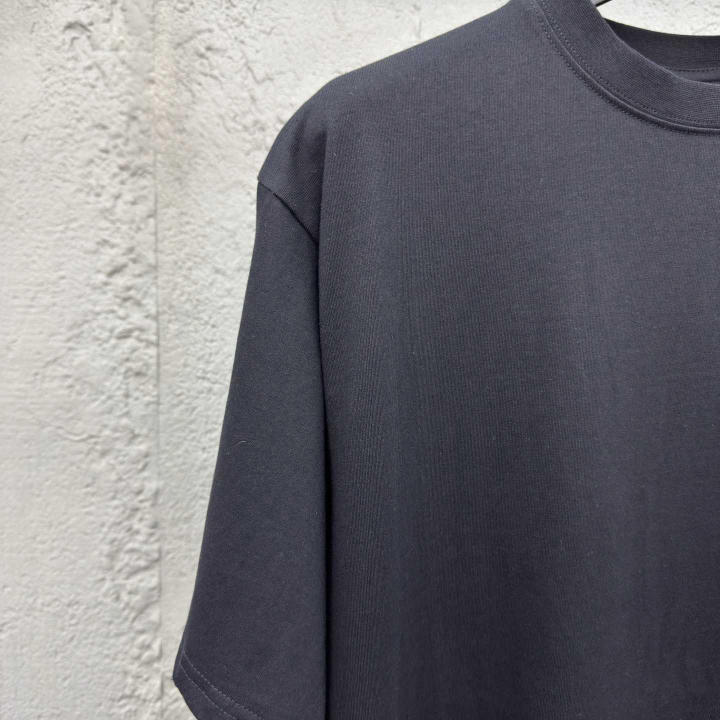 Balenciaga Security Tape Logo T-Shirt Oversized In Black - DesignerGu