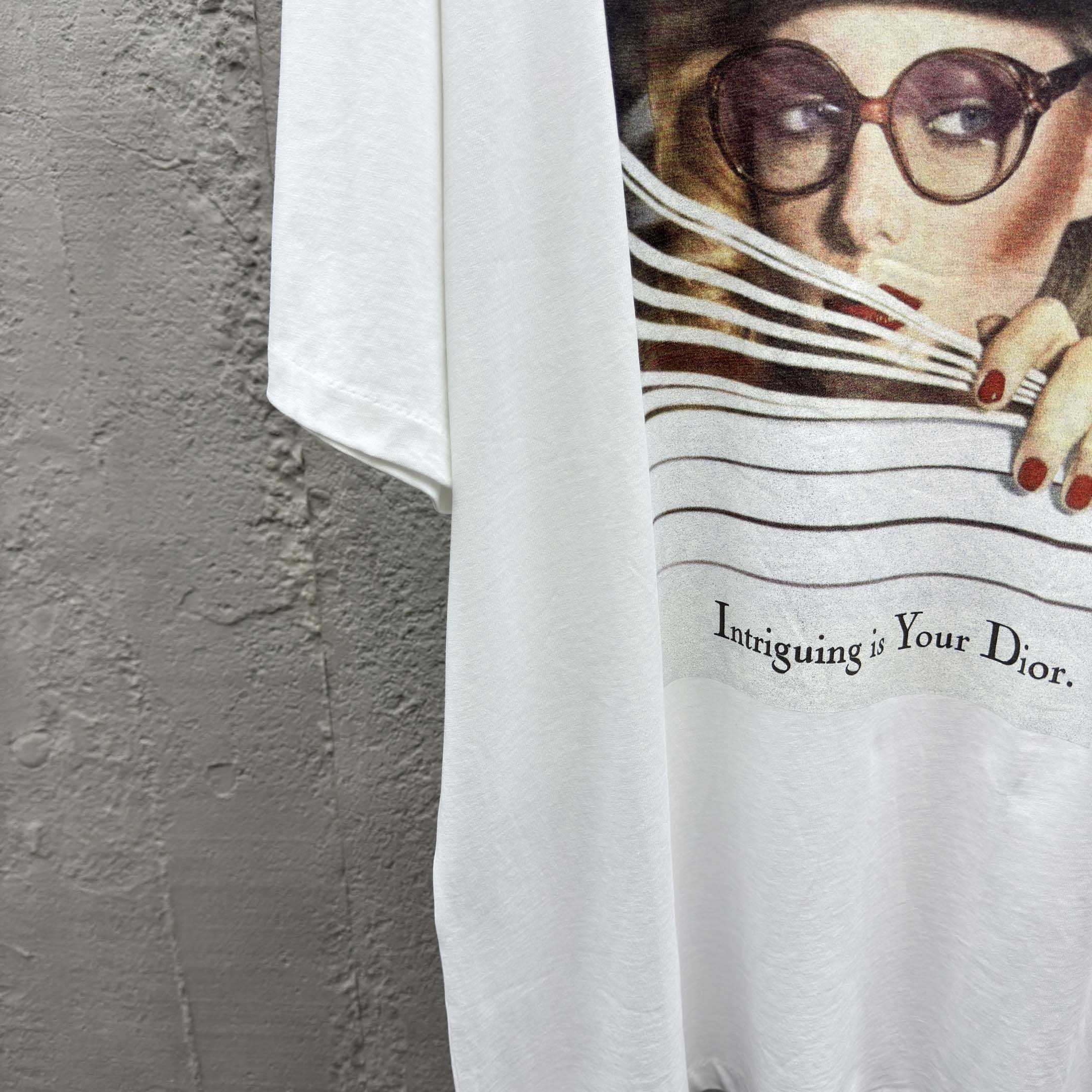 Dior Heritage Printed T-Shirt, Regular Fit    - DesignerGu