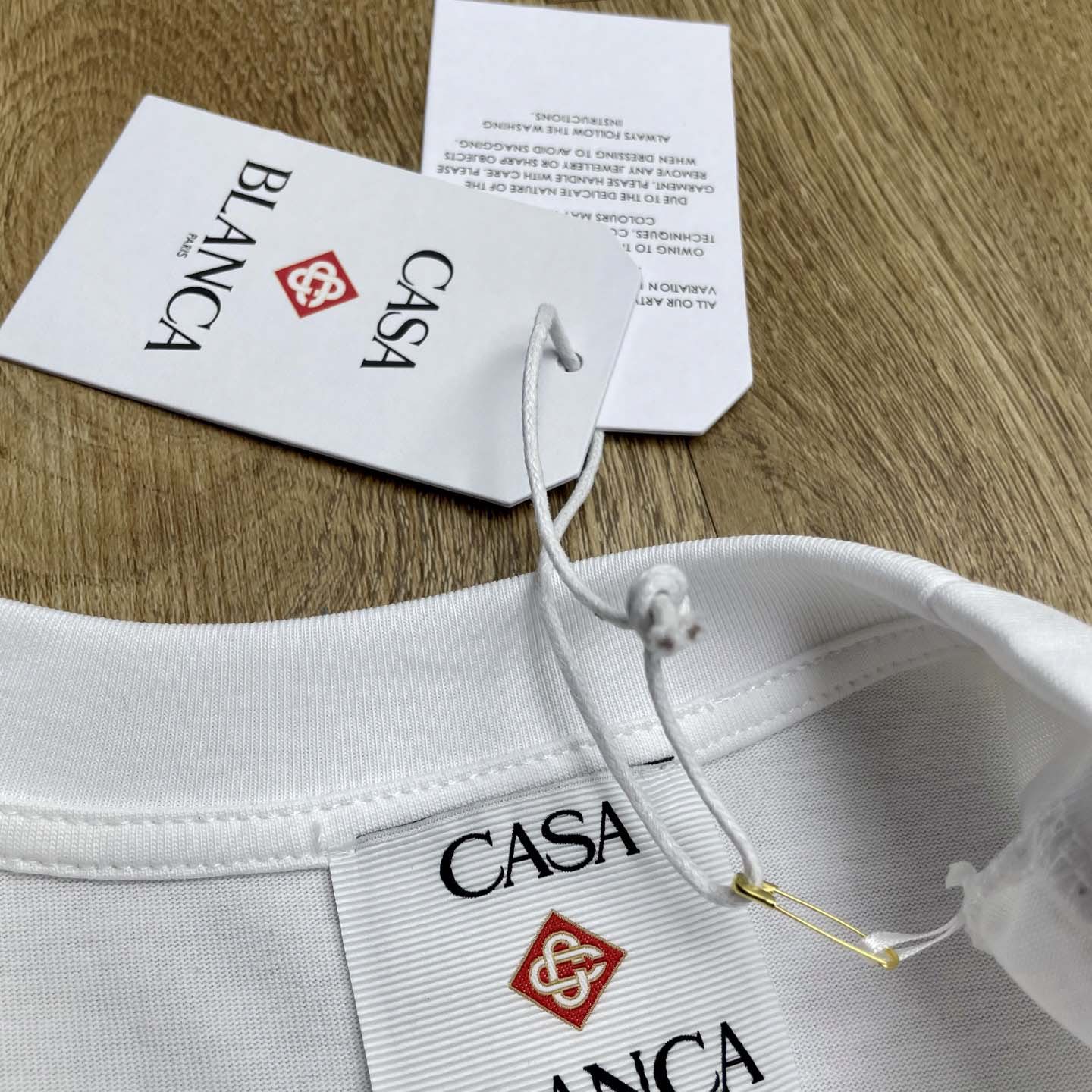 Casablanca Montagne Ondulee Short Sleeve T-shirt   C1038 - DesignerGu