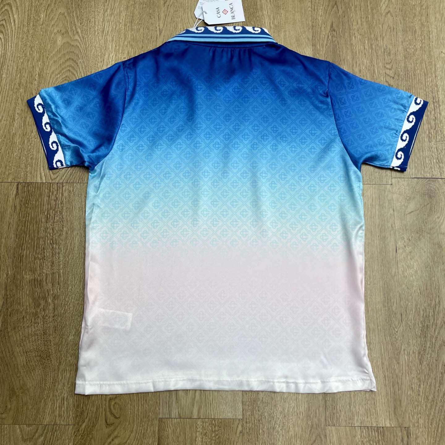Casablanca Jacquard Gradient Football Shirt  C1025 - DesignerGu