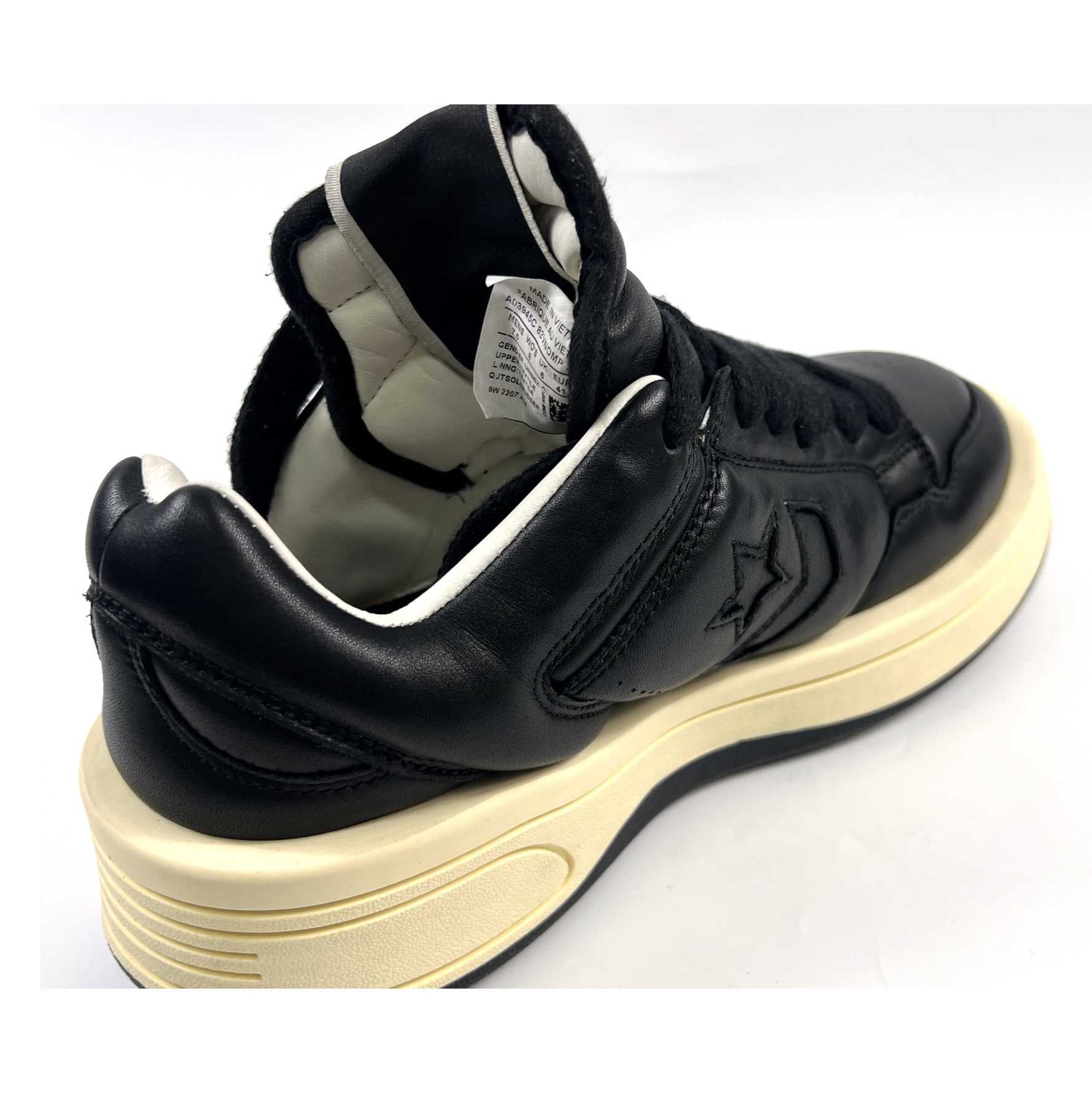 Rick Owens x DRKSHDW TURBOWPN Low 'Black Cloud Cream' - DesignerGu