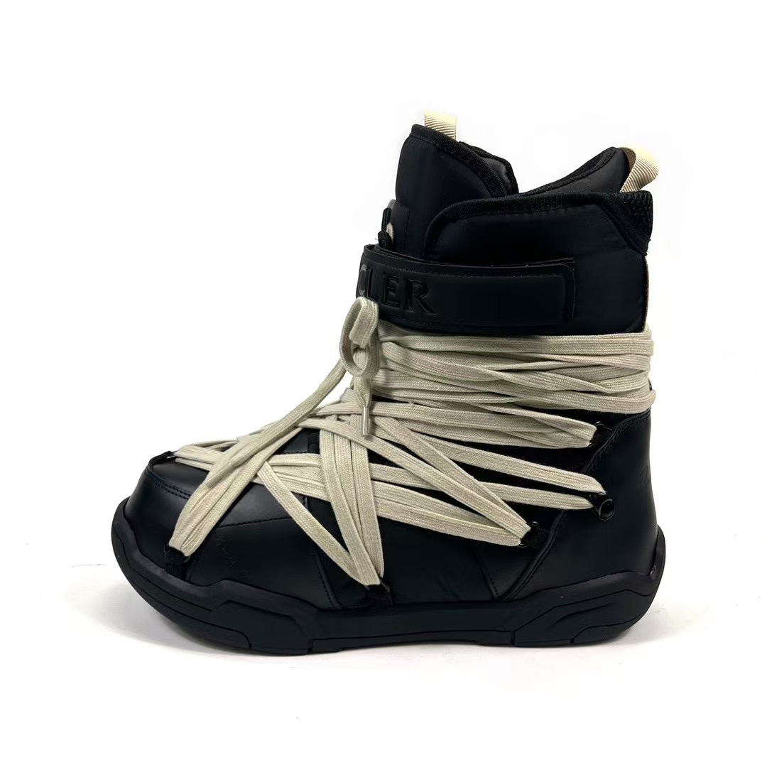 Moncler x Rick Owens Amber Snow Boot 'Black' - DesignerGu