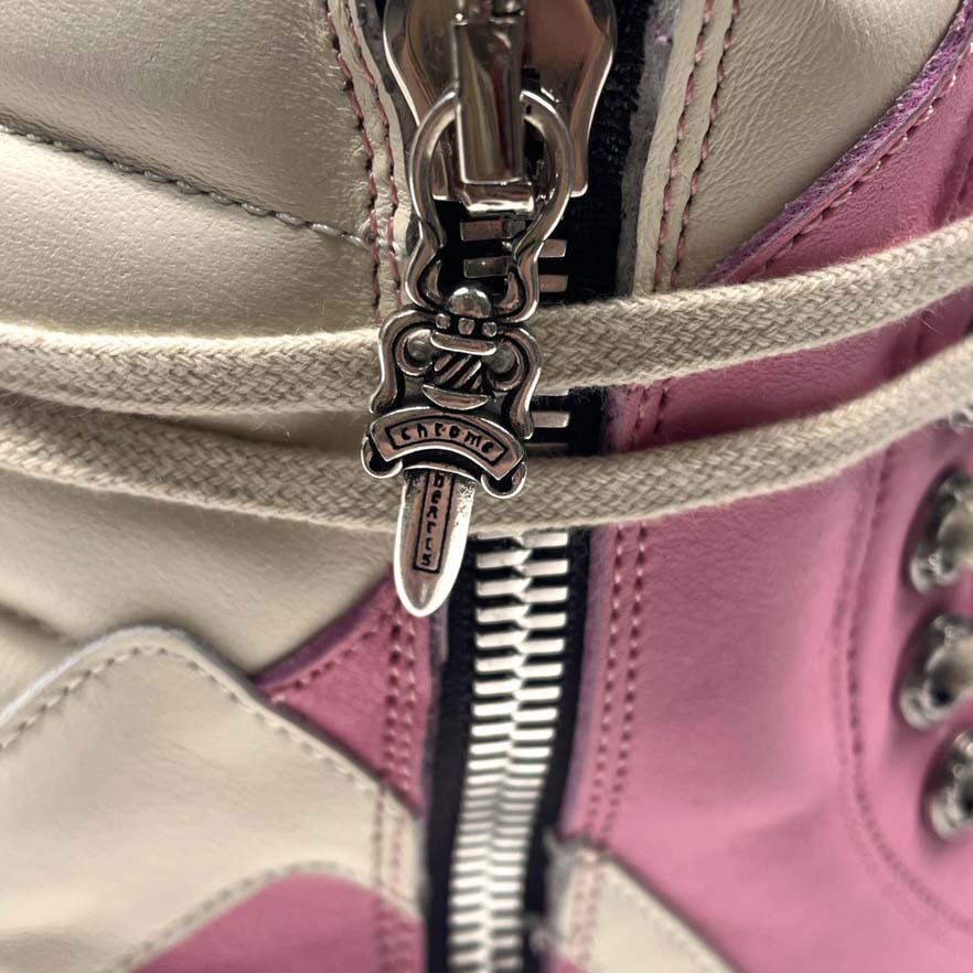 Chrome Hearts x Rick Owens Geobasket High 'Pink' - DesignerGu