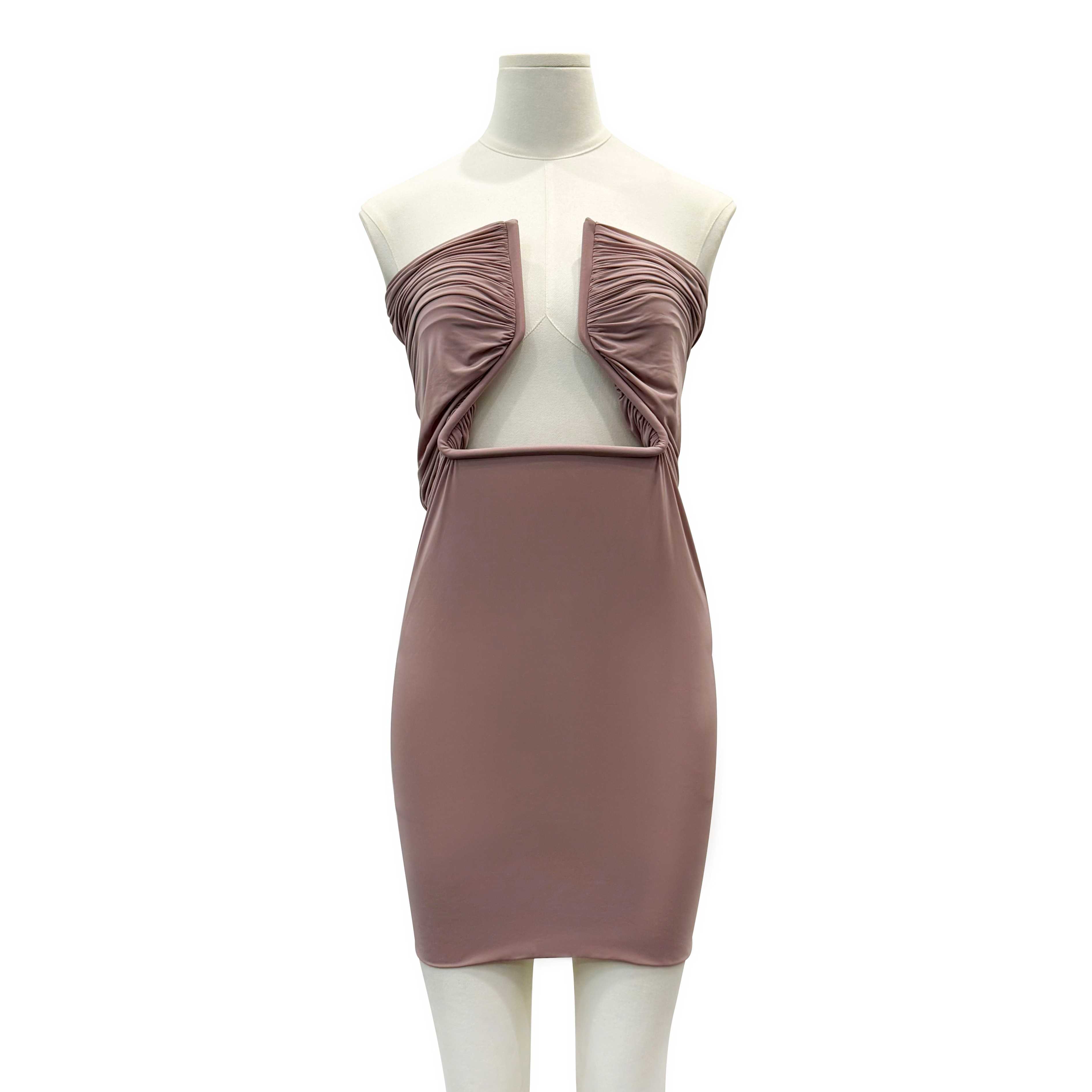Rick Owens Jersey Prong Minidress - DesignerGu
