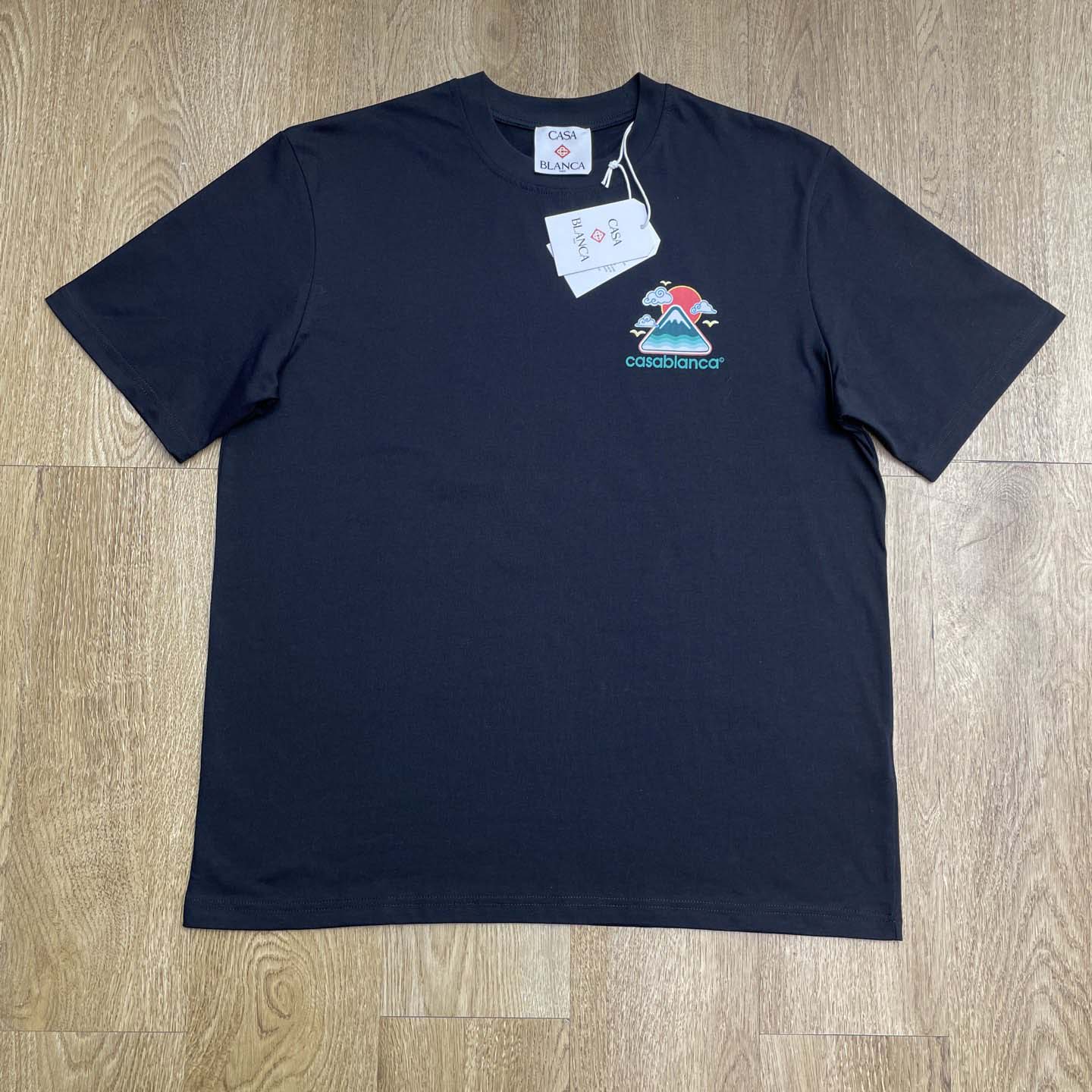 Casablanca Montagne Ondulee Short Sleeve T-shirt   C1037 - DesignerGu