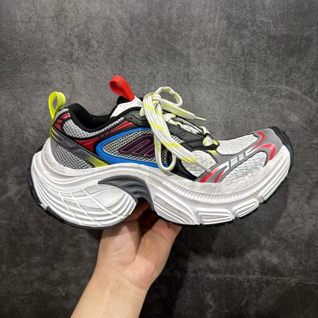 Balenciaga 6XL Sneaker In Black, White And Multicolor - DesignerGu
