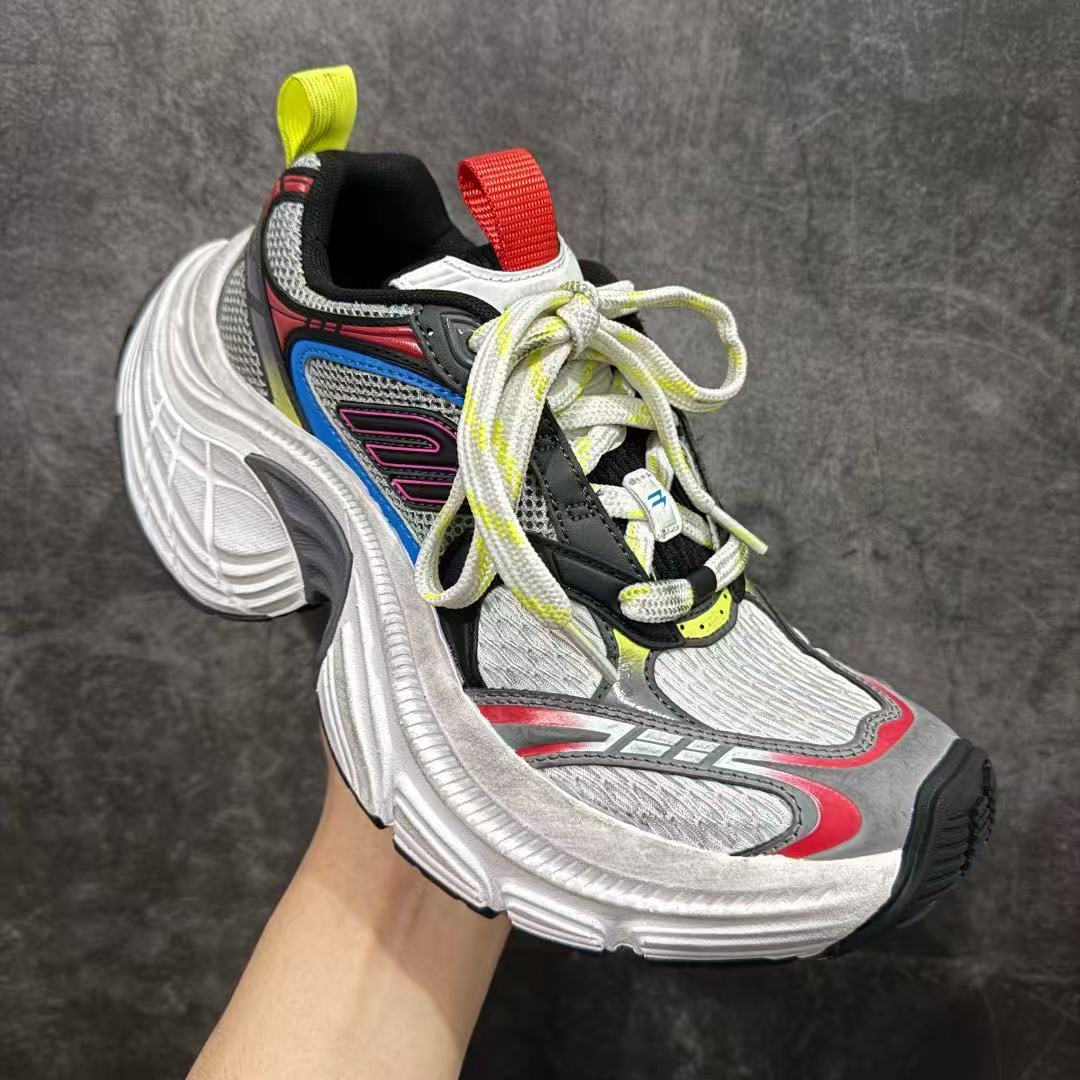 Balenciaga 6XL Sneaker In Black, White And Multicolor - DesignerGu