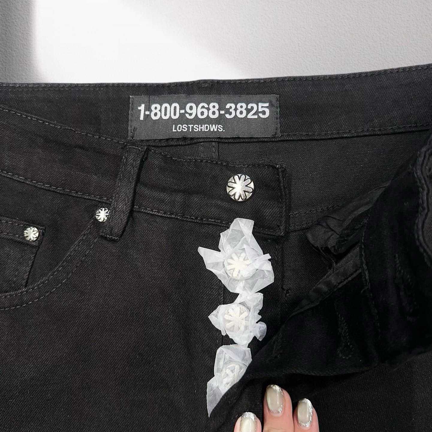 Lost Shadows  Jeans  833-1 - DesignerGu