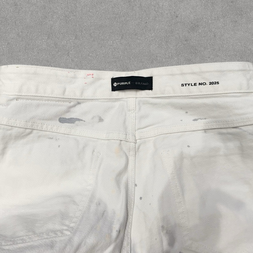 Purple-Brand Shorts  6027-1 - DesignerGu