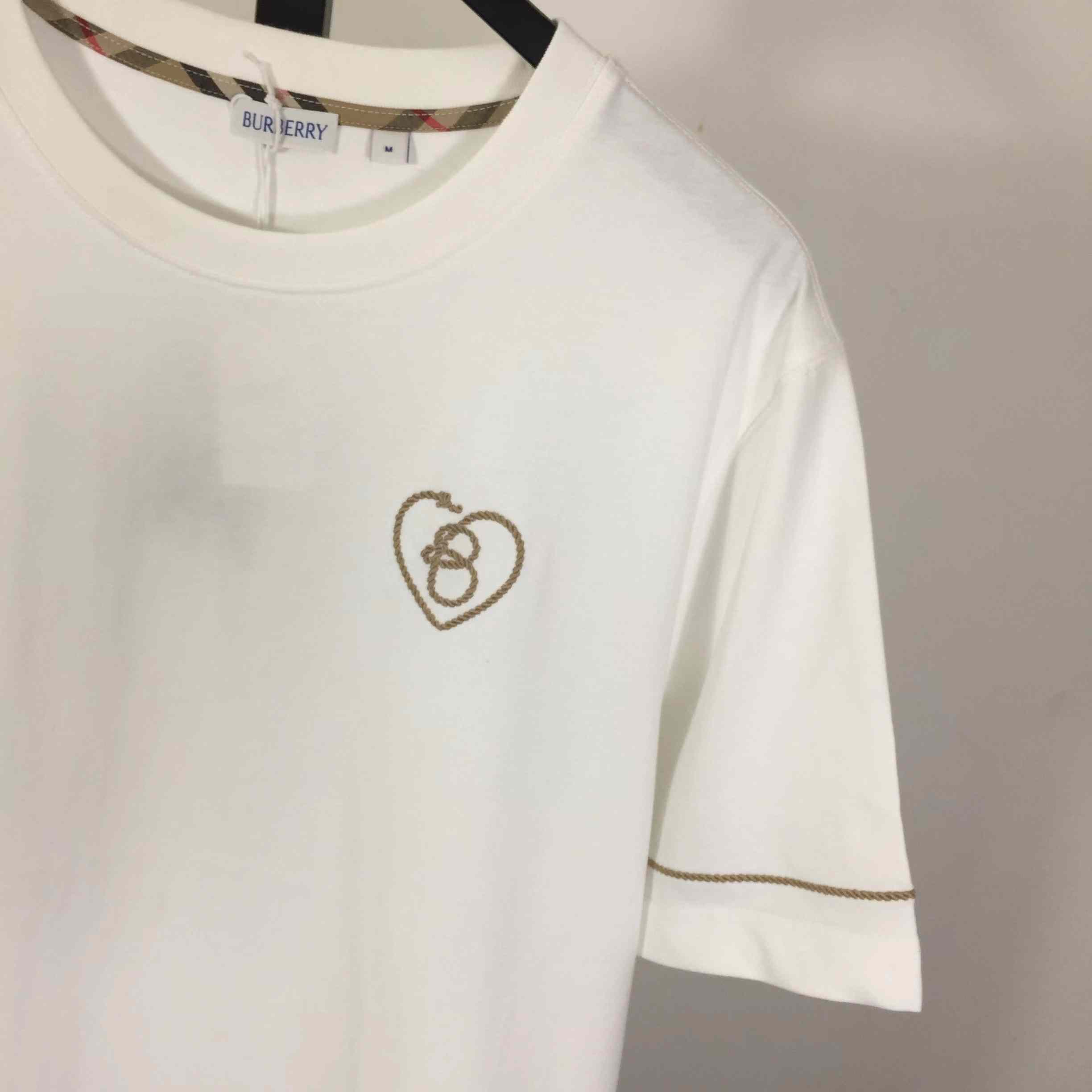 Burberry B Heart Cotton T-shirt - DesignerGu