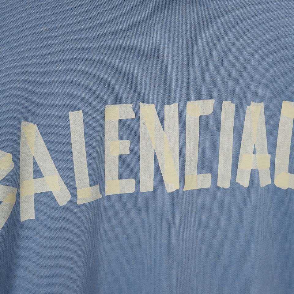 Balenciaga Faded Tape Type hoodie - DesignerGu