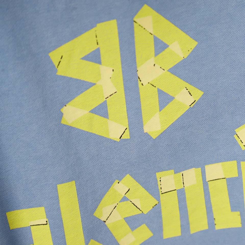 Balenciaga Faded Tape Type hoodie - DesignerGu