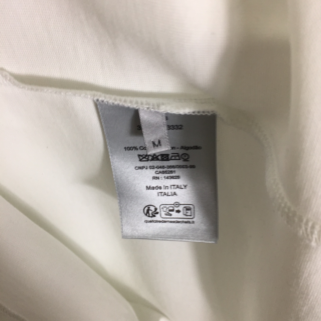 Dior Logo Cotton T-Shirt  - DesignerGu