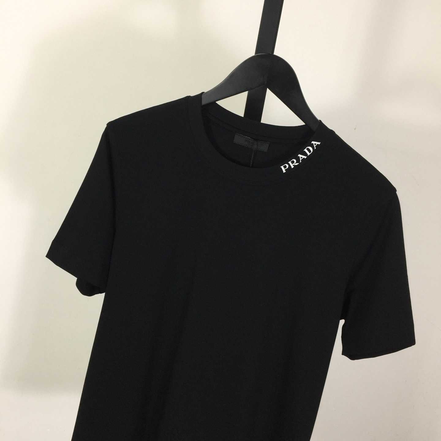 Prada Logo Cotton Tee - DesignerGu