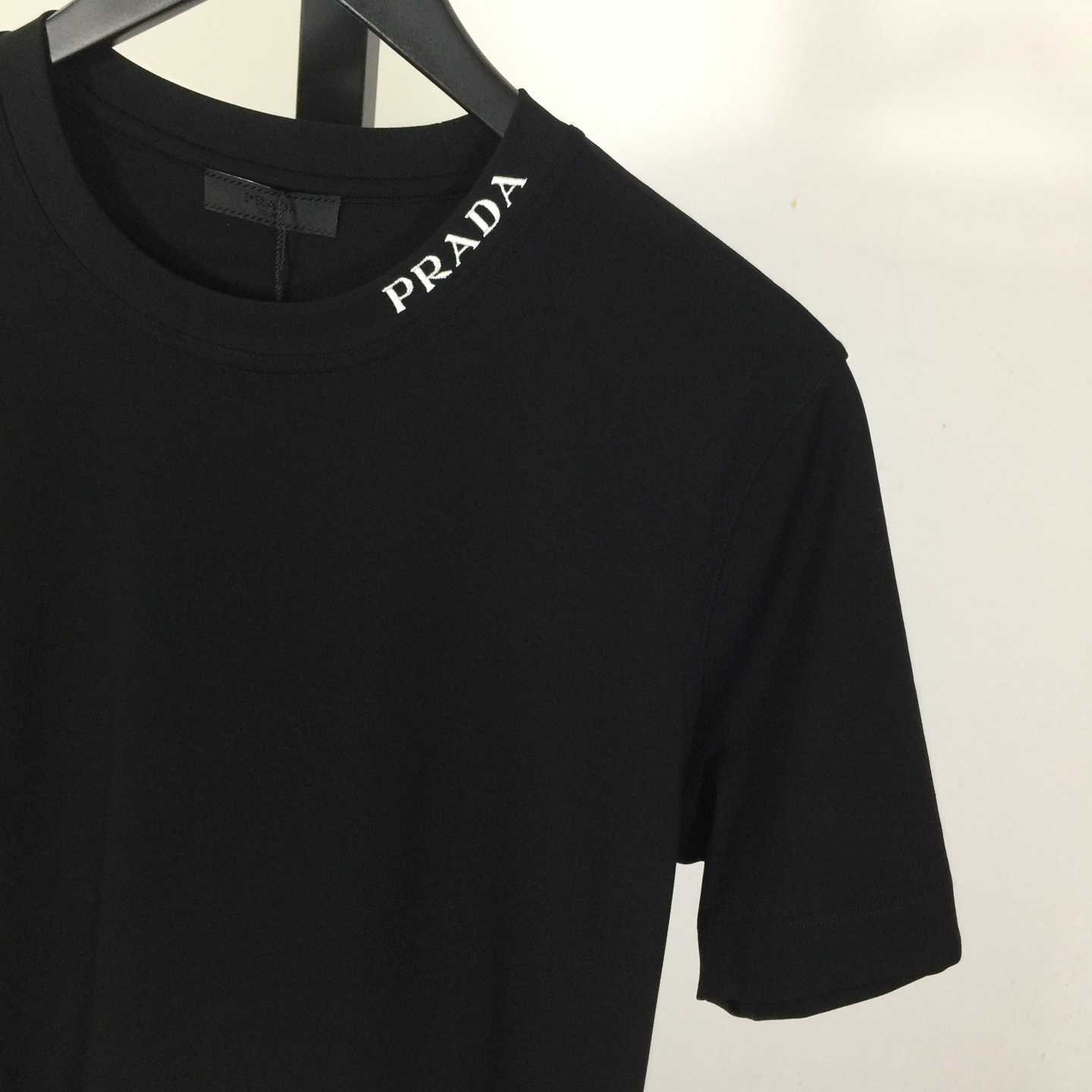 Prada Logo Cotton Tee - DesignerGu