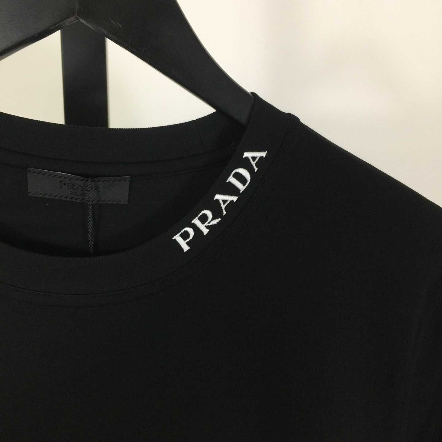 Prada Logo Cotton Tee - DesignerGu