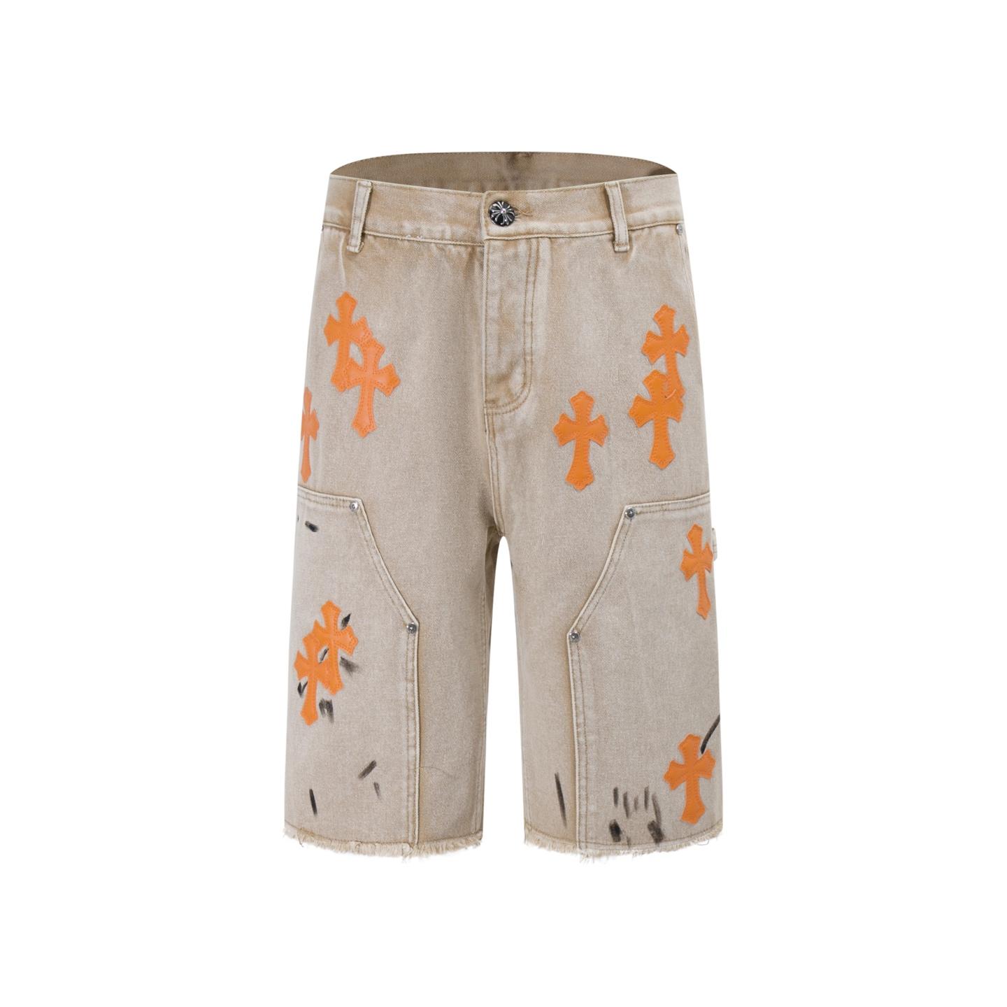 Chrome Hearts Denim Shorts - DesignerGu