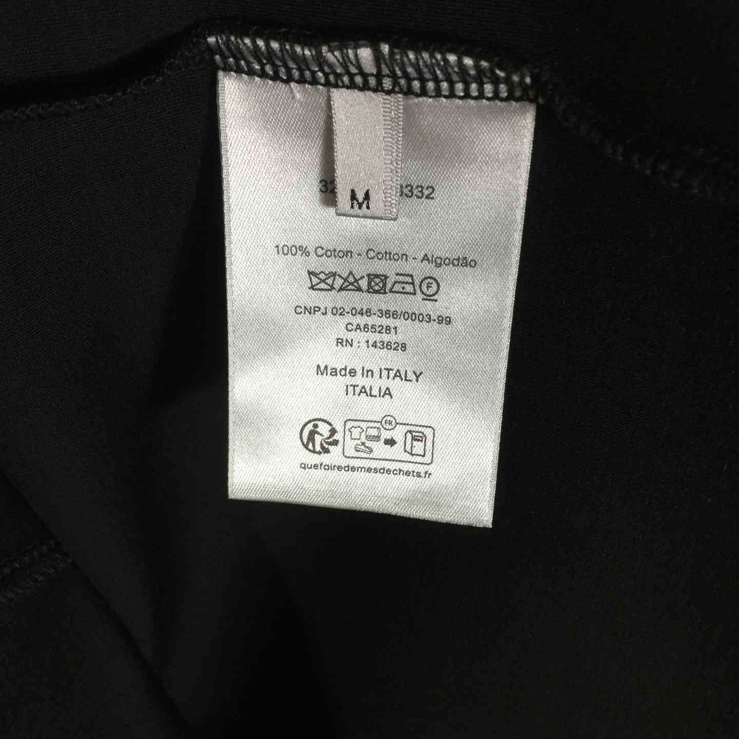 Dior Logo Cotton T-Shirt  - DesignerGu