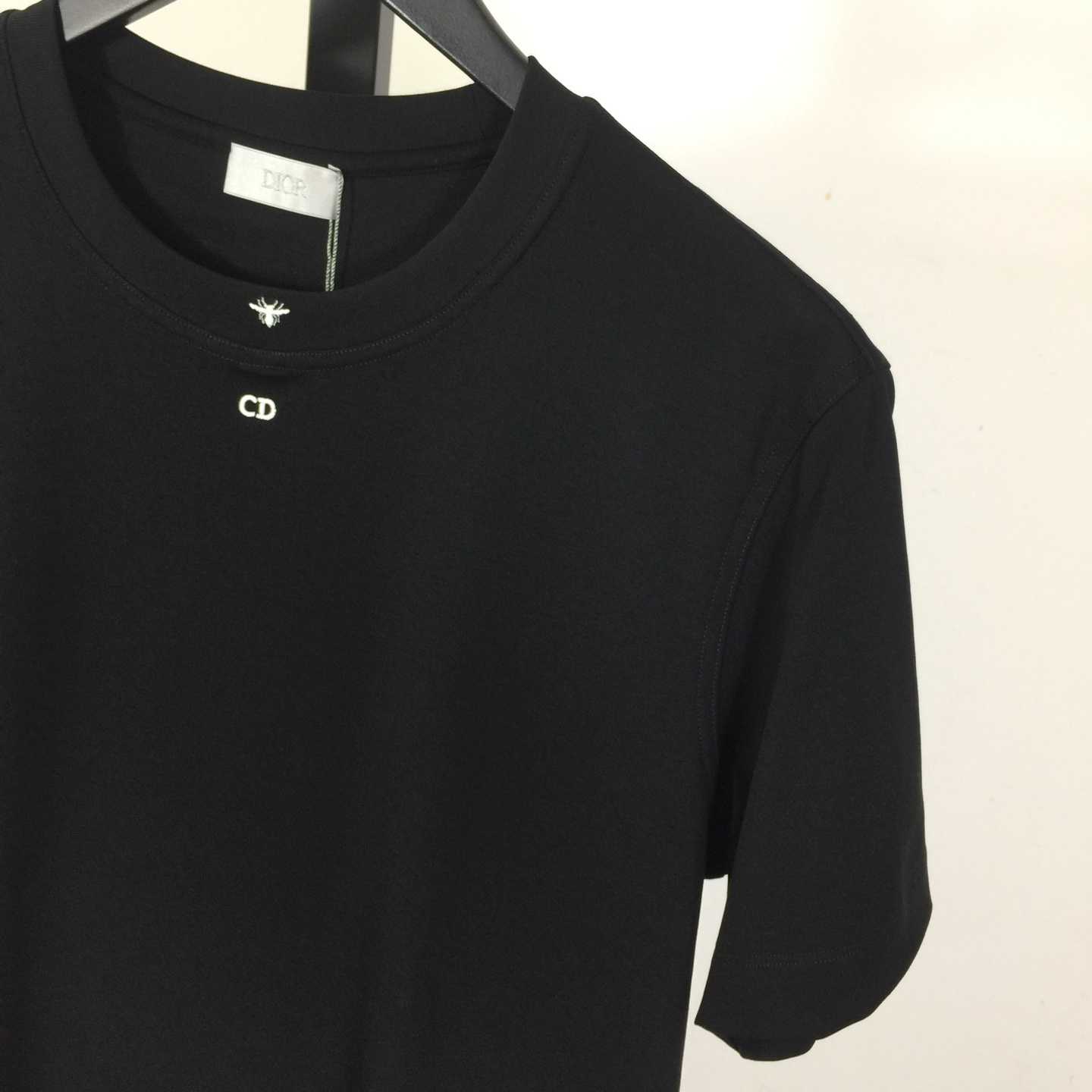 Dior Logo Cotton T-Shirt  - DesignerGu