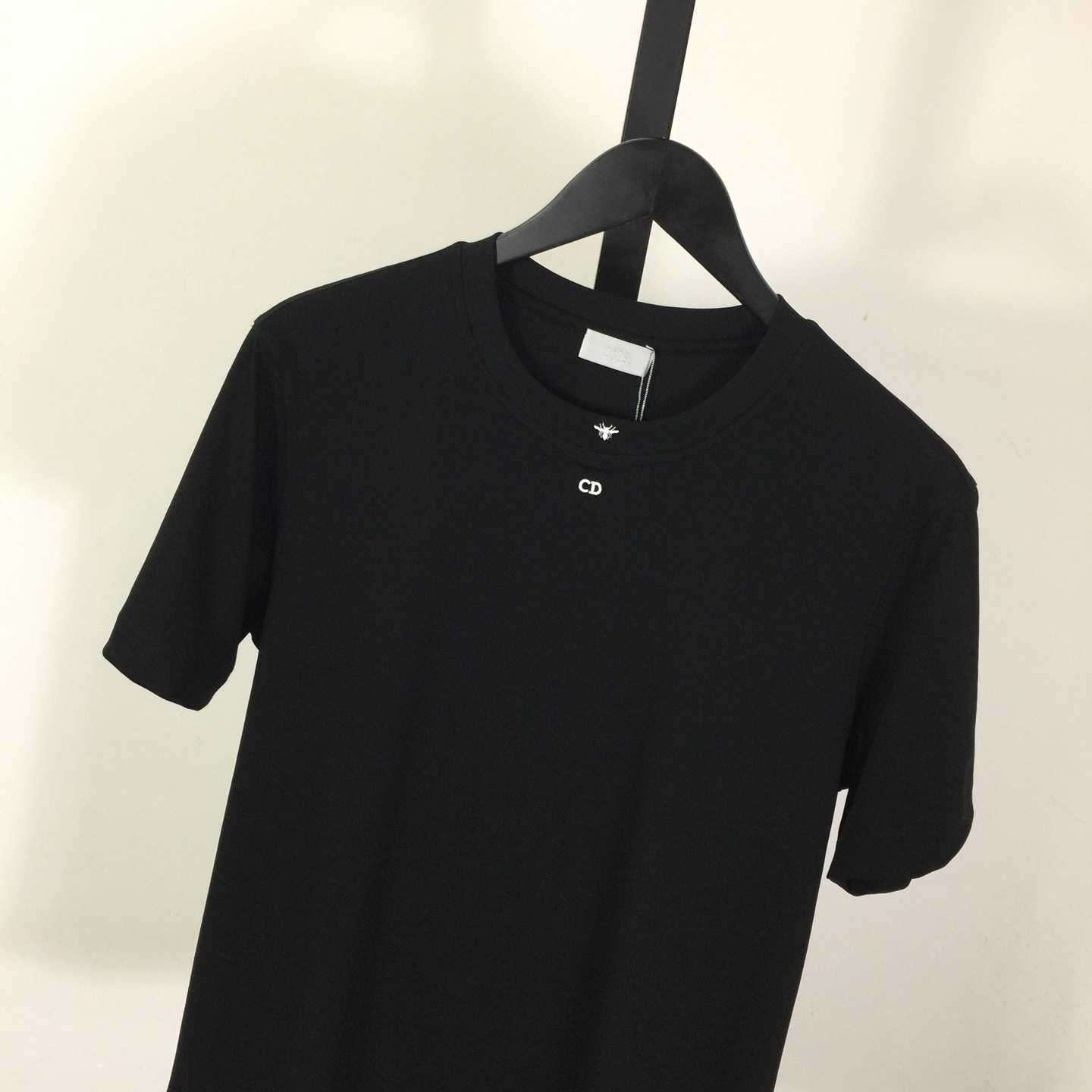 Dior Logo Cotton T-Shirt  - DesignerGu