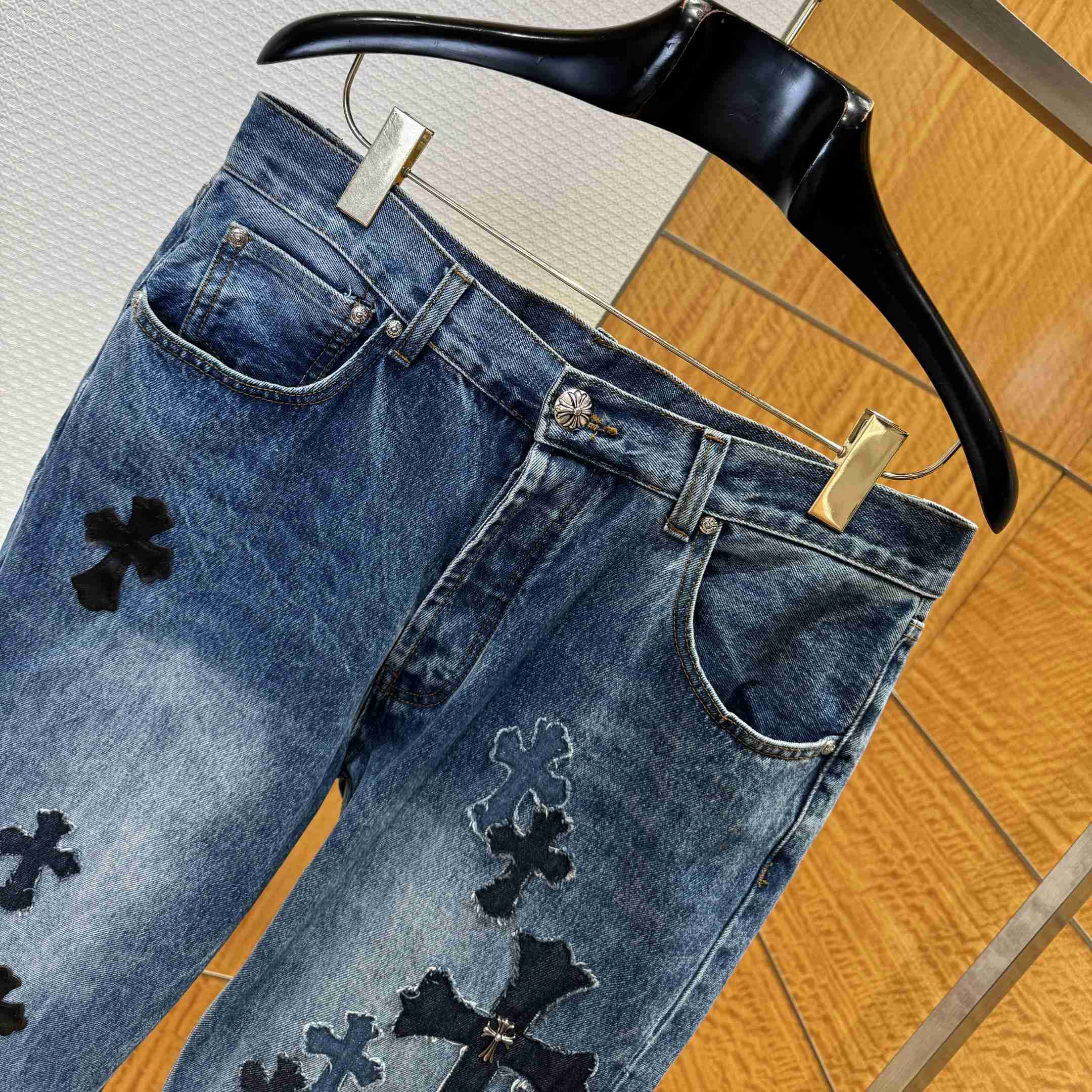 Chrome Hearts Jeans - DesignerGu
