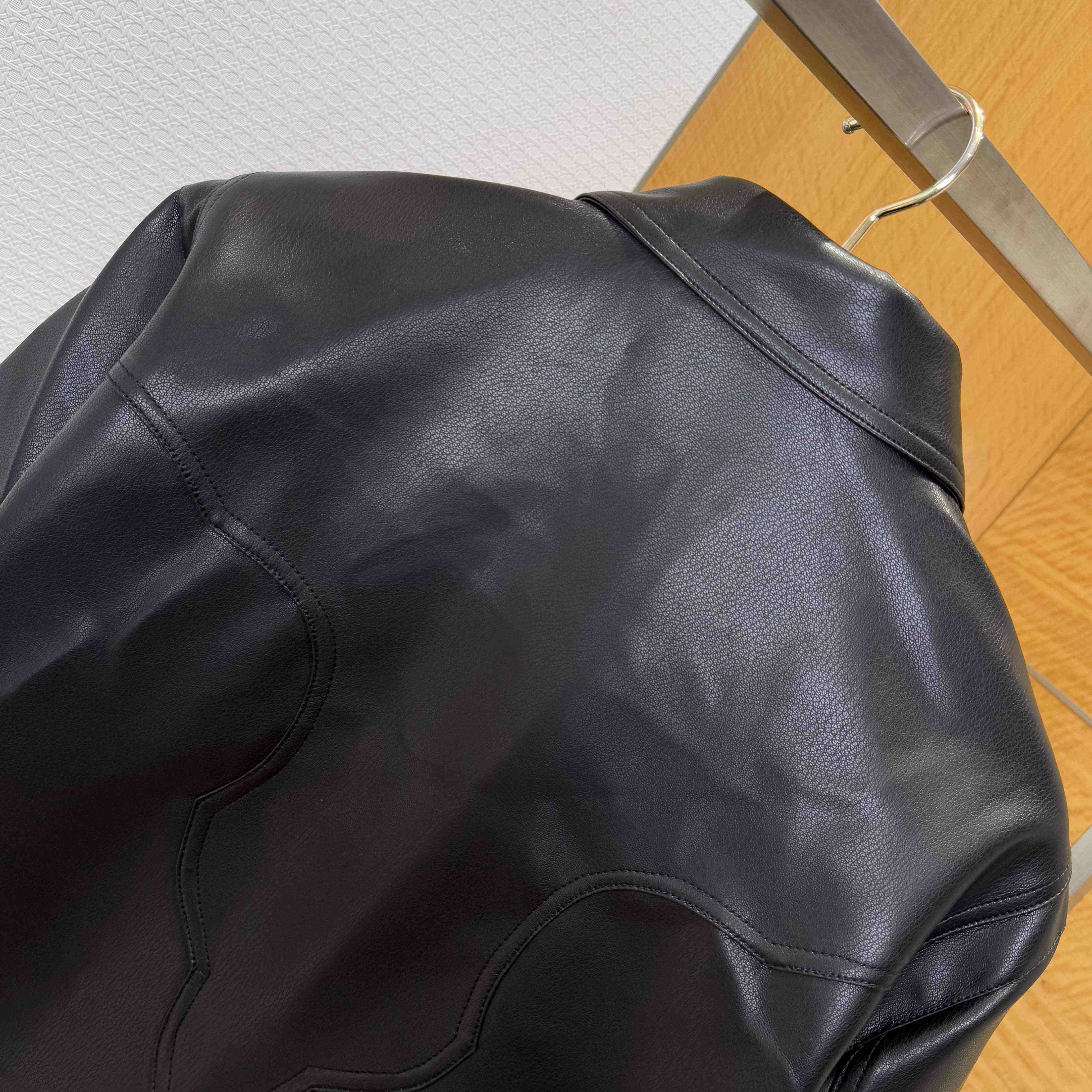 Chrome Hearts Leather Jacket - DesignerGu