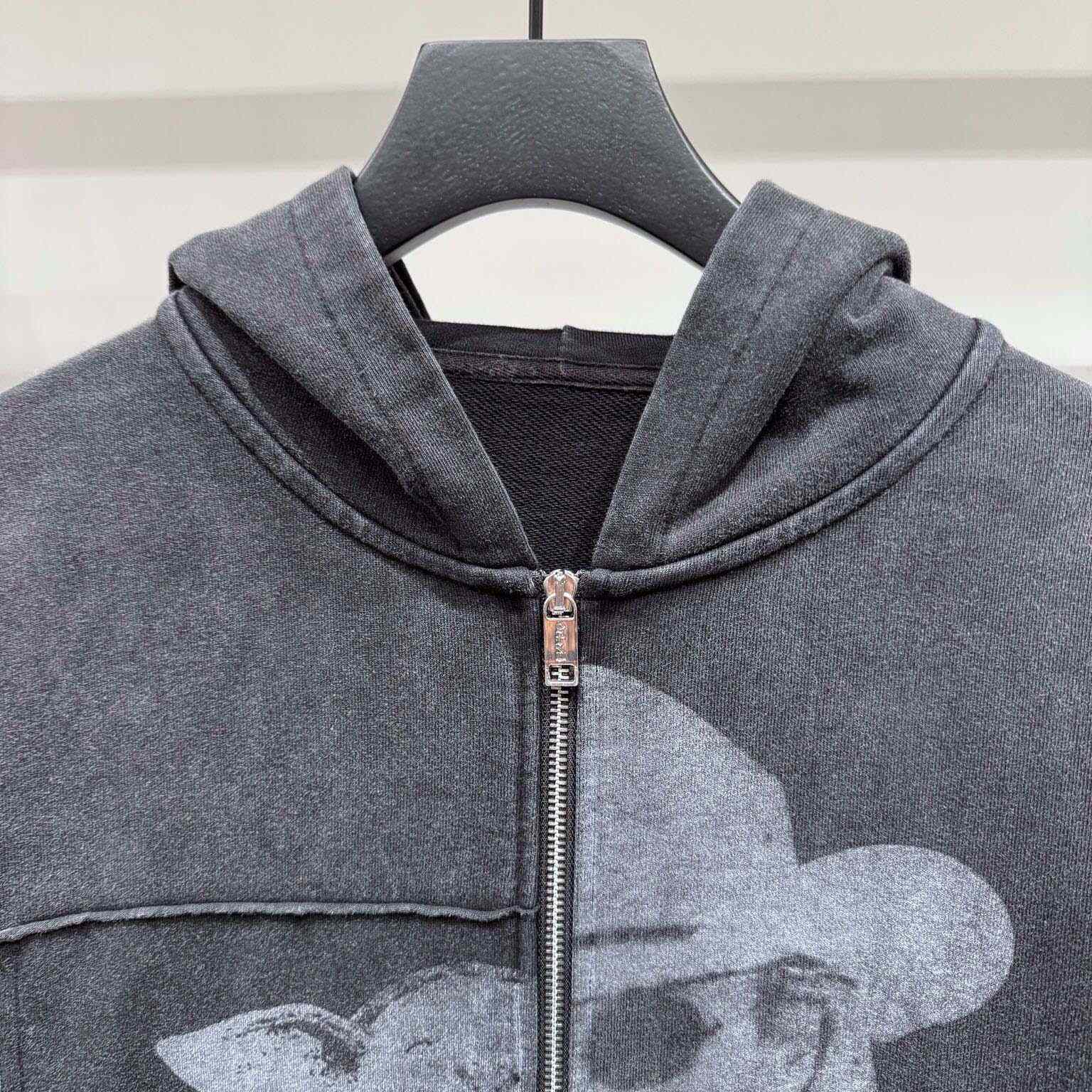 Enfants Riches Deprimes Pig Allen Zip Hoodie  - DesignerGu