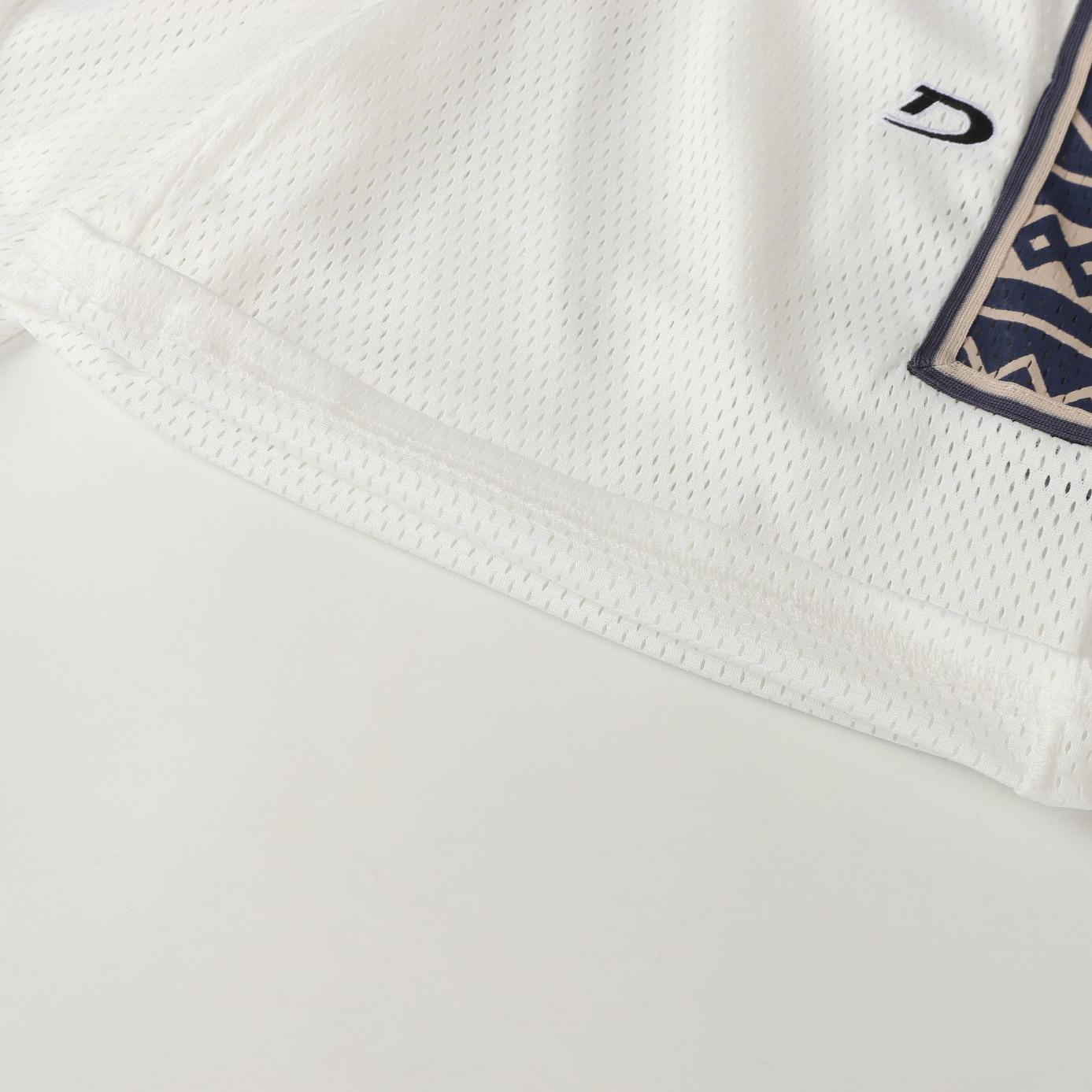 Denim Tears Game Shorts 'White' - DesignerGu