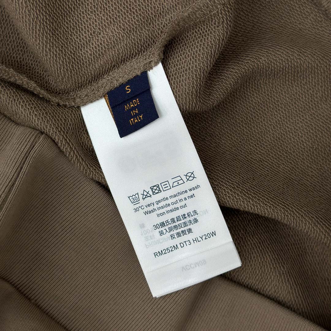 Louis Vuitton Embroidered Cotton Crewneck   1AHEFU - DesignerGu