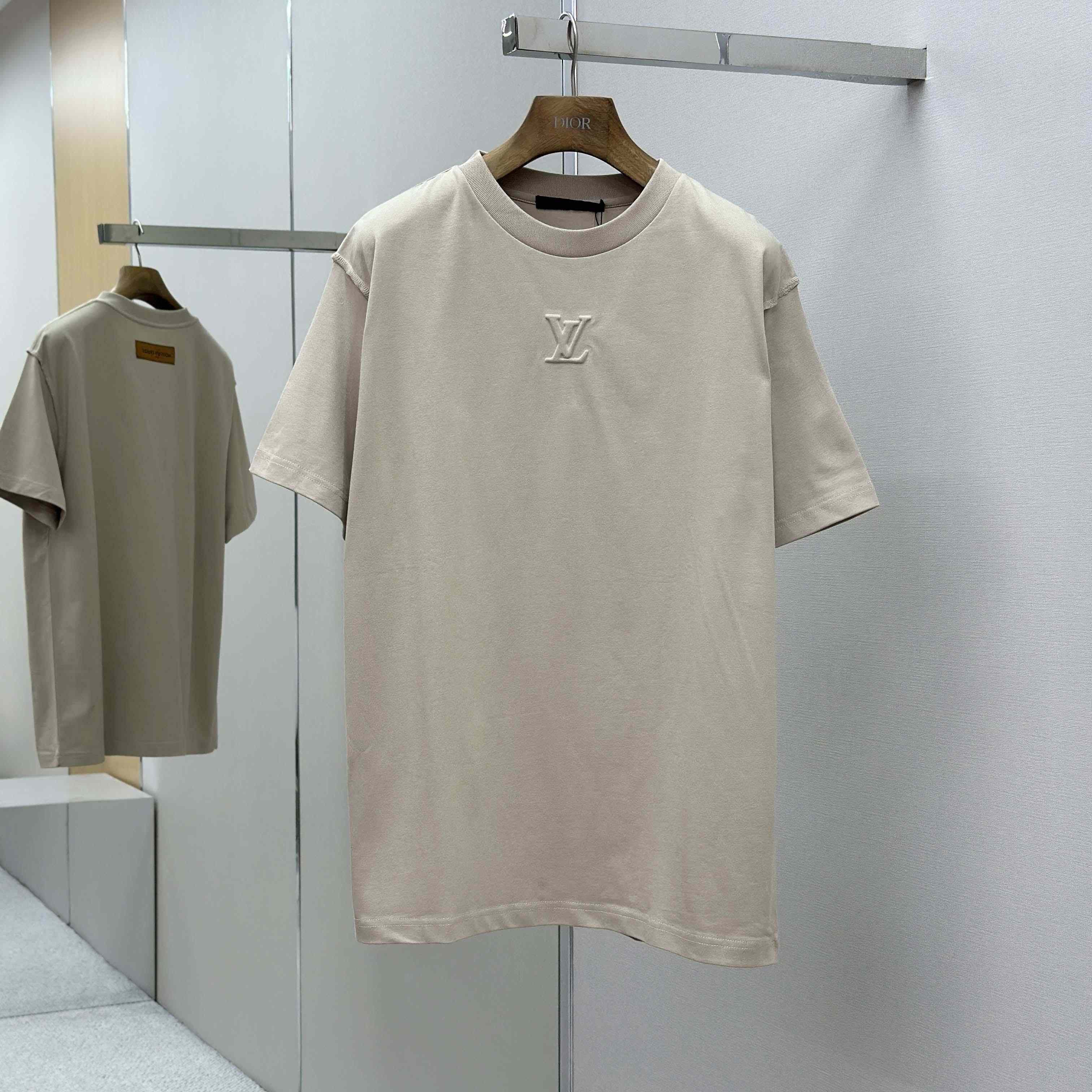 Louis Vuitton Embossed LV T-Shirt - DesignerGu